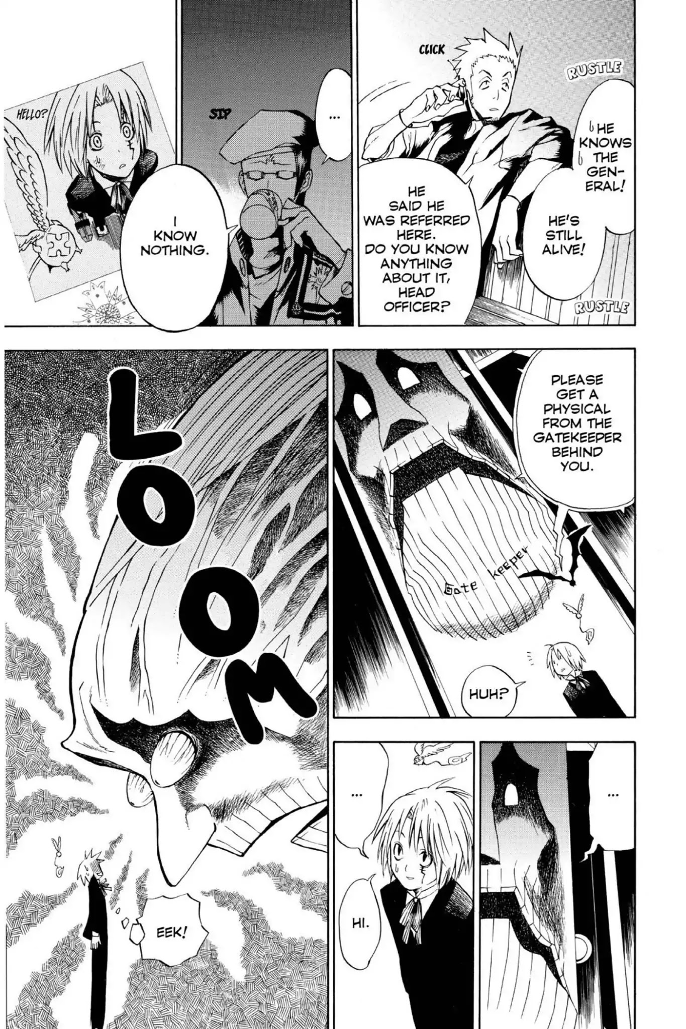 D.Gray-man Chapter 5 page 5 - Chapter 5: Vol.1 The 5th Night: The Black Order