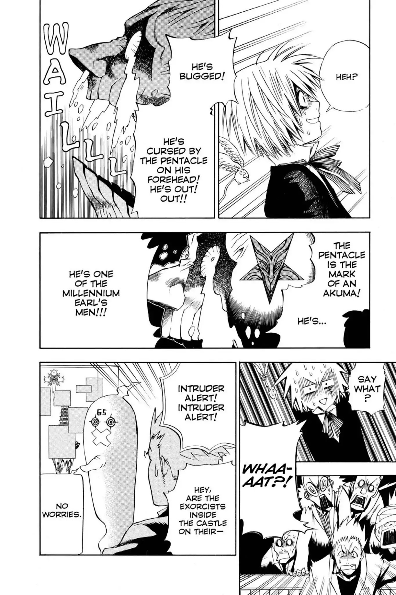D.Gray-man Chapter 5 page 8 - Chapter 5: Vol.1 The 5th Night: The Black Order