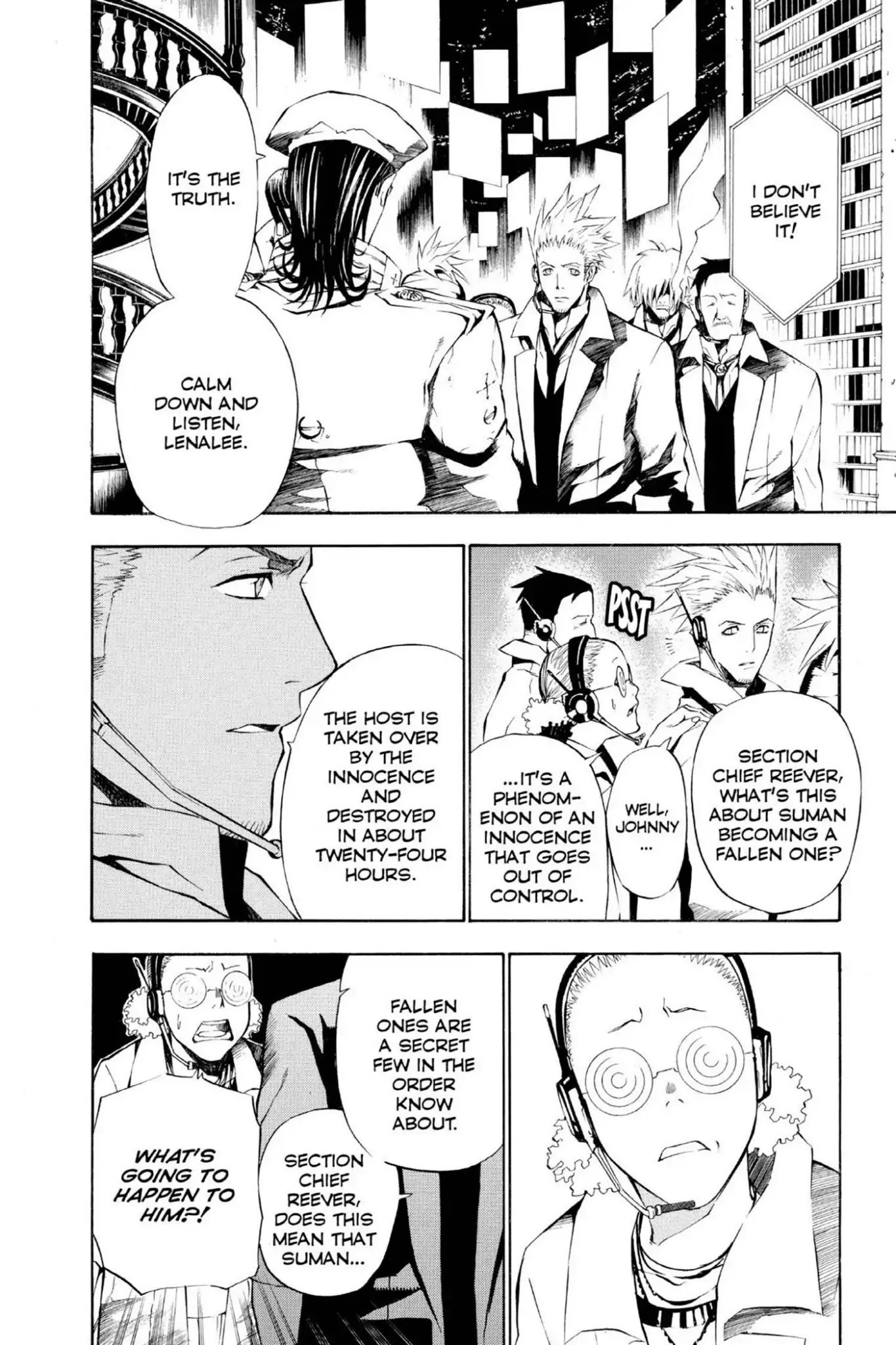 D.Gray-man Chapter 52 page 5 - Chapter 52: Vol.6 The 52nd Night: Beginning of the Night of the End