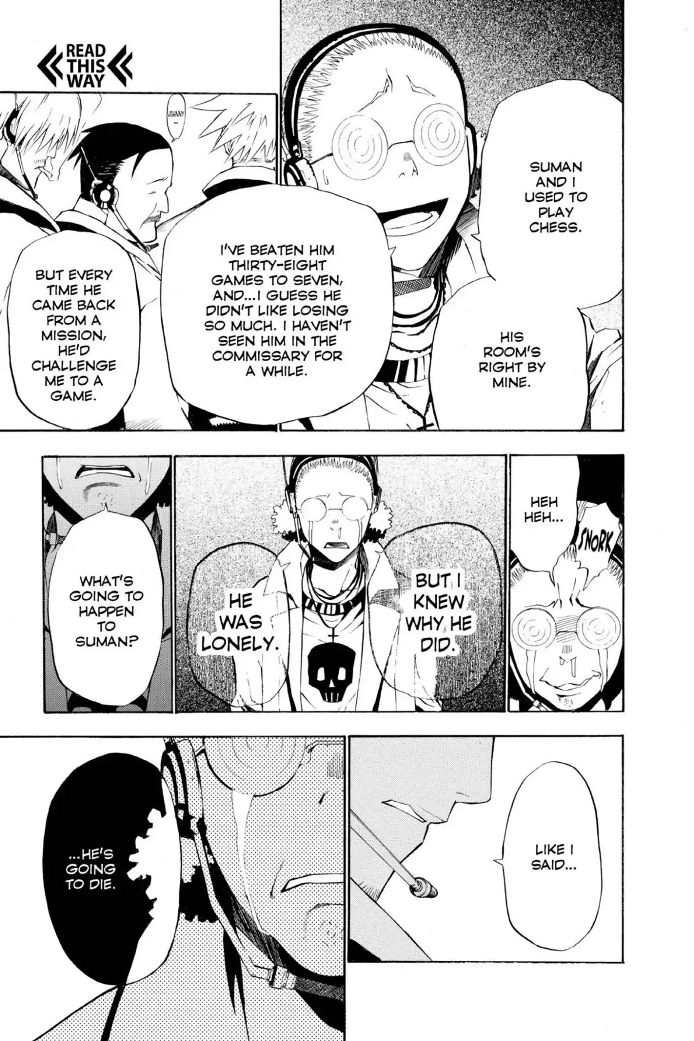 D.Gray-man Chapter 52 page 6 - Chapter 52: Vol.6 The 52nd Night: Beginning of the Night of the End