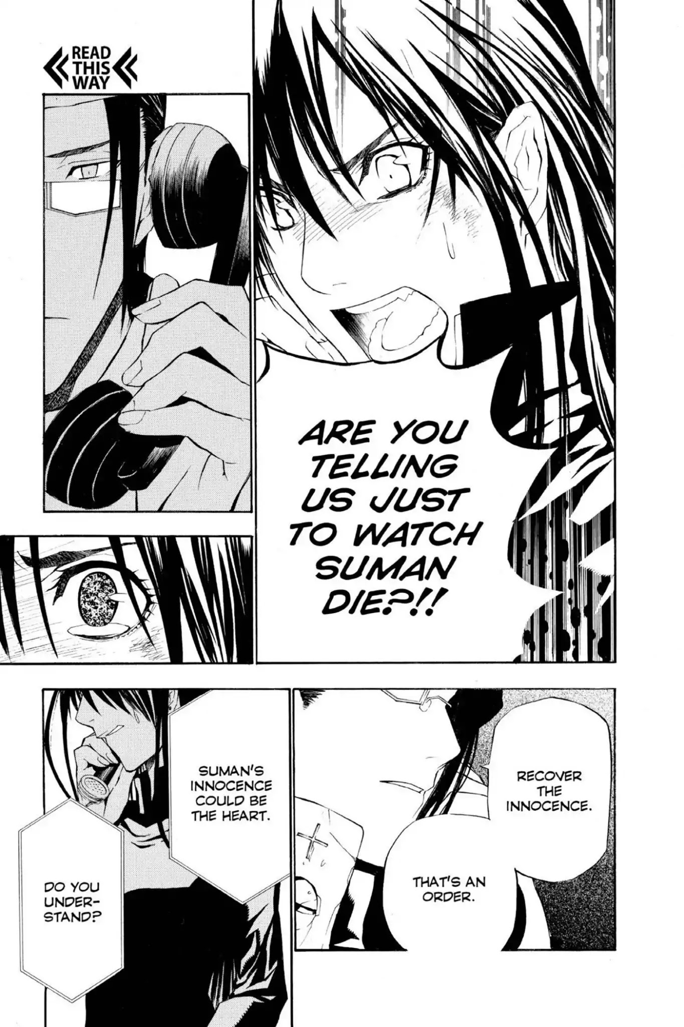 D.Gray-man Chapter 52 page 8 - Chapter 52: Vol.6 The 52nd Night: Beginning of the Night of the End