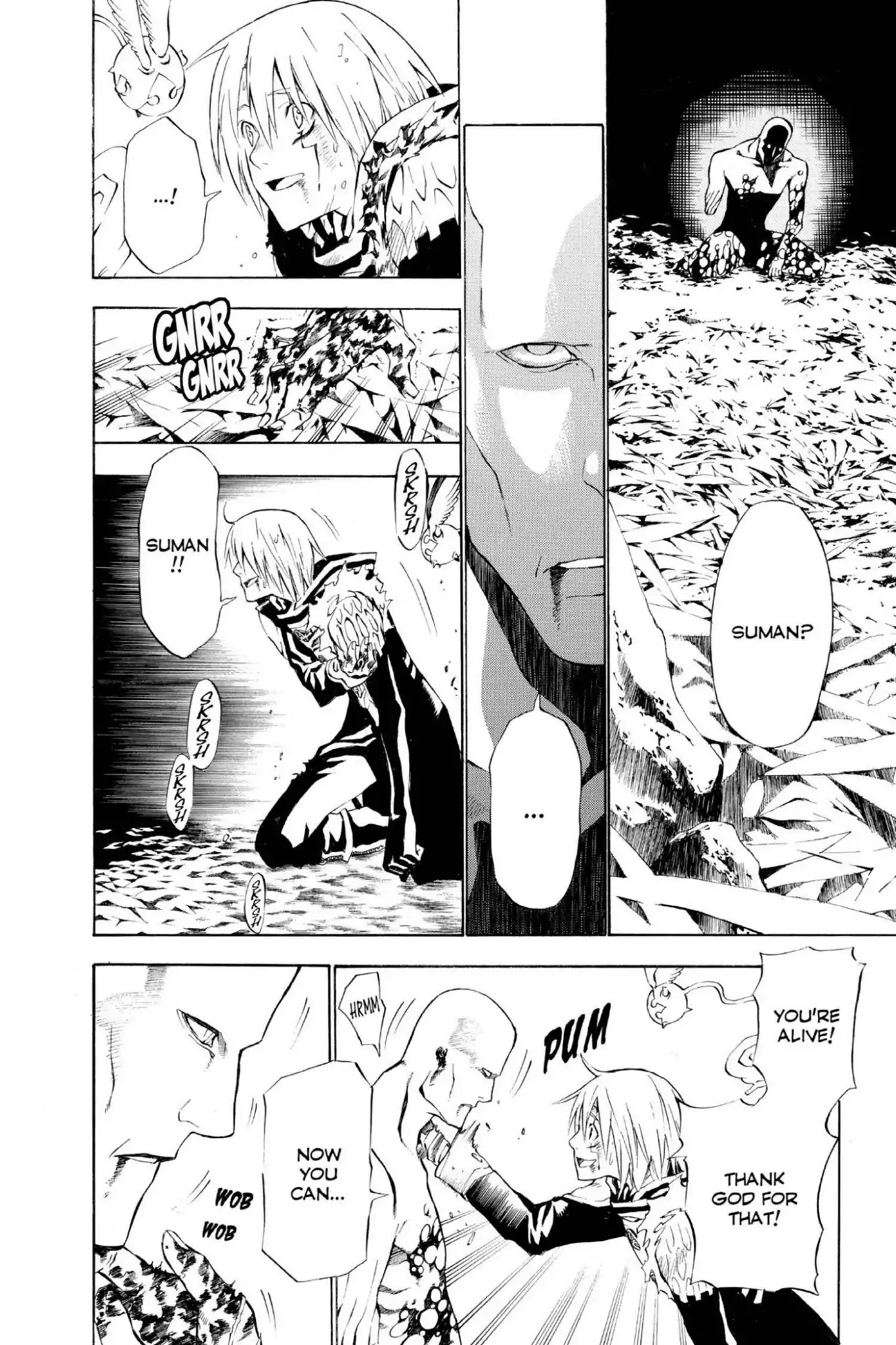 D.Gray-man Chapter 54 page 12 - Chapter 54: Vol.6 The 54th Night: Rend Allen's Heart