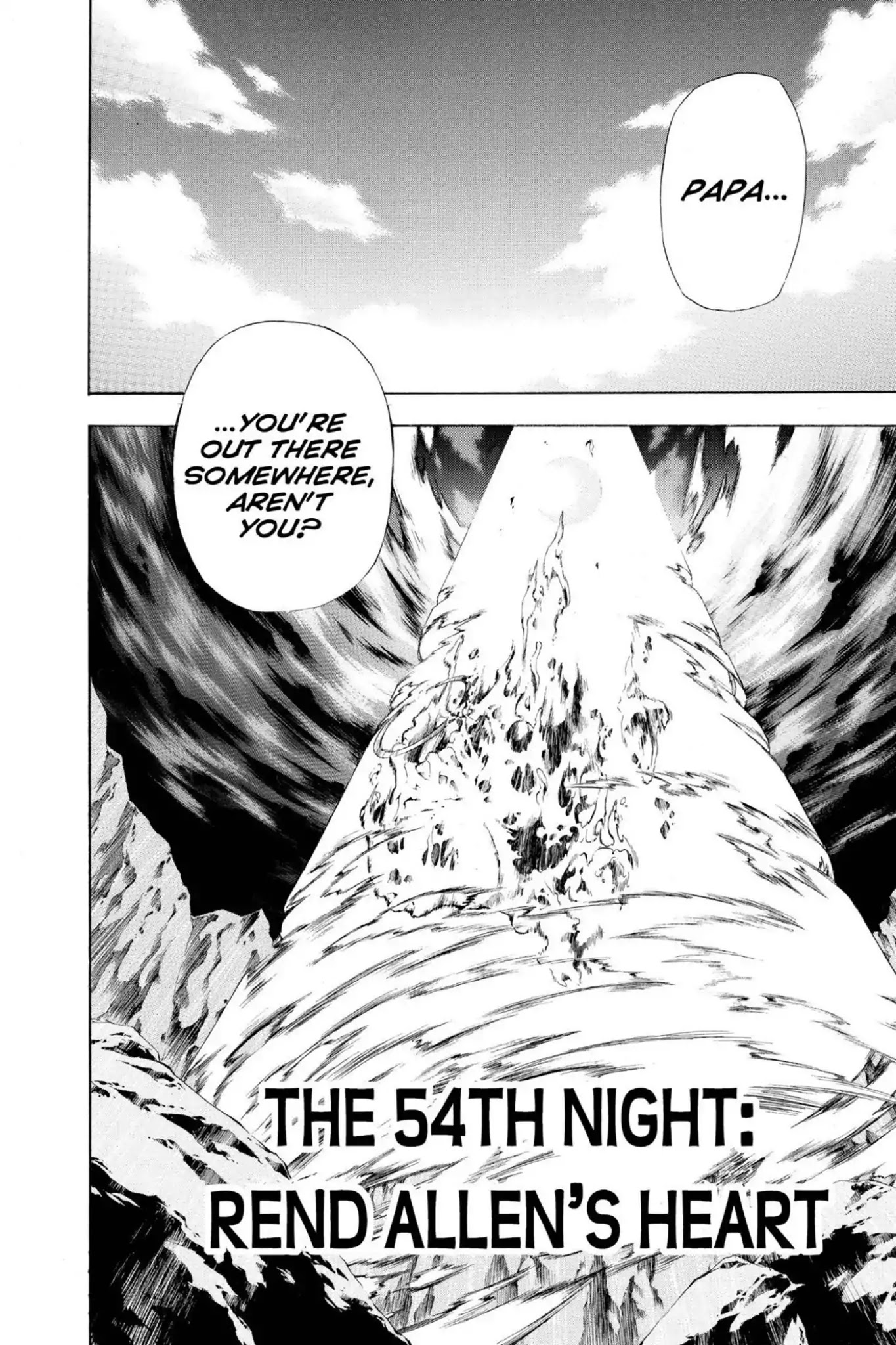 D.Gray-man Chapter 54 page 2 - Chapter 54: Vol.6 The 54th Night: Rend Allen's Heart