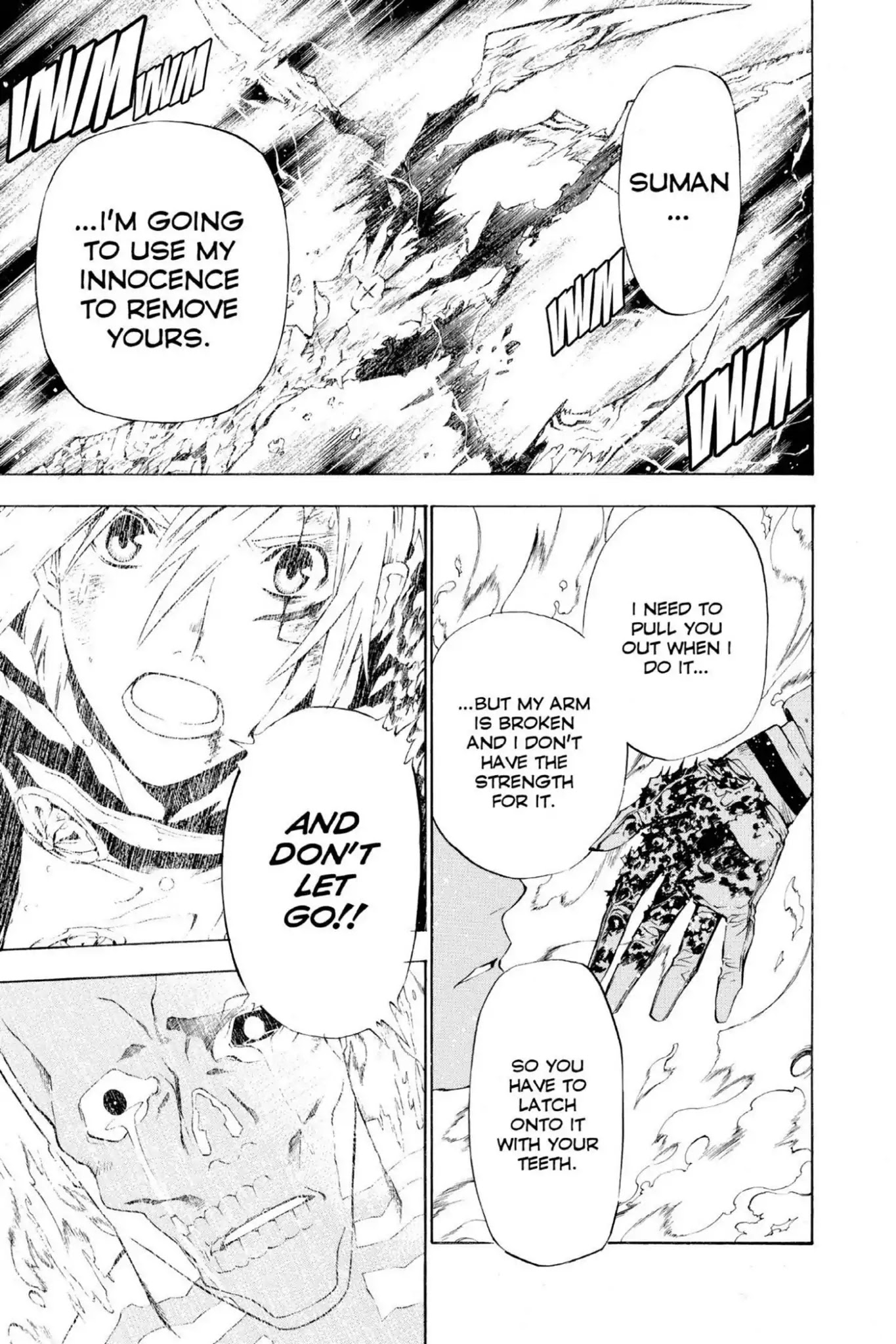 D.Gray-man Chapter 54 page 3 - Chapter 54: Vol.6 The 54th Night: Rend Allen's Heart