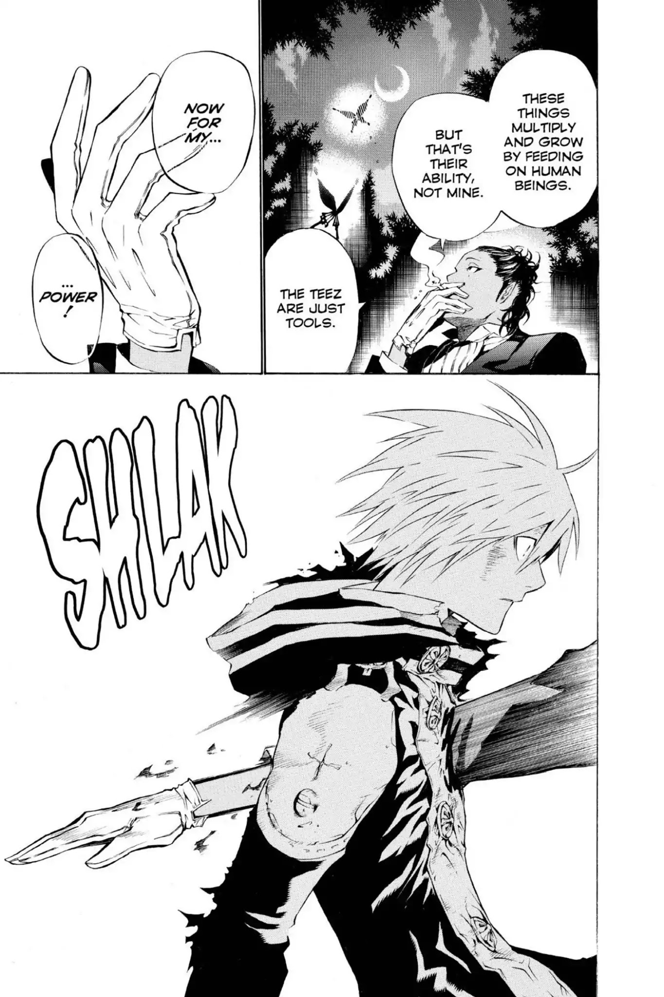 D.Gray-man Chapter 55 page 13 - Chapter 55: Vol.6 The 55th Night: Delete