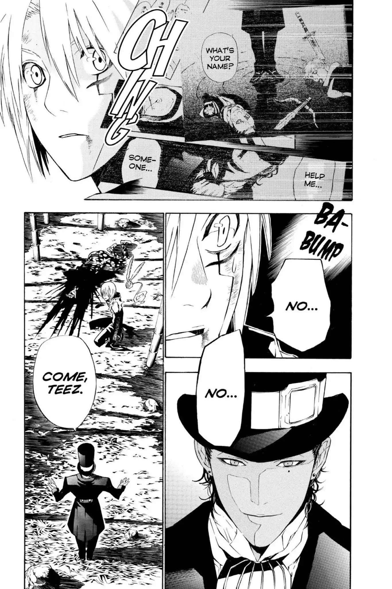 D.Gray-man Chapter 55 page 3 - Chapter 55: Vol.6 The 55th Night: Delete