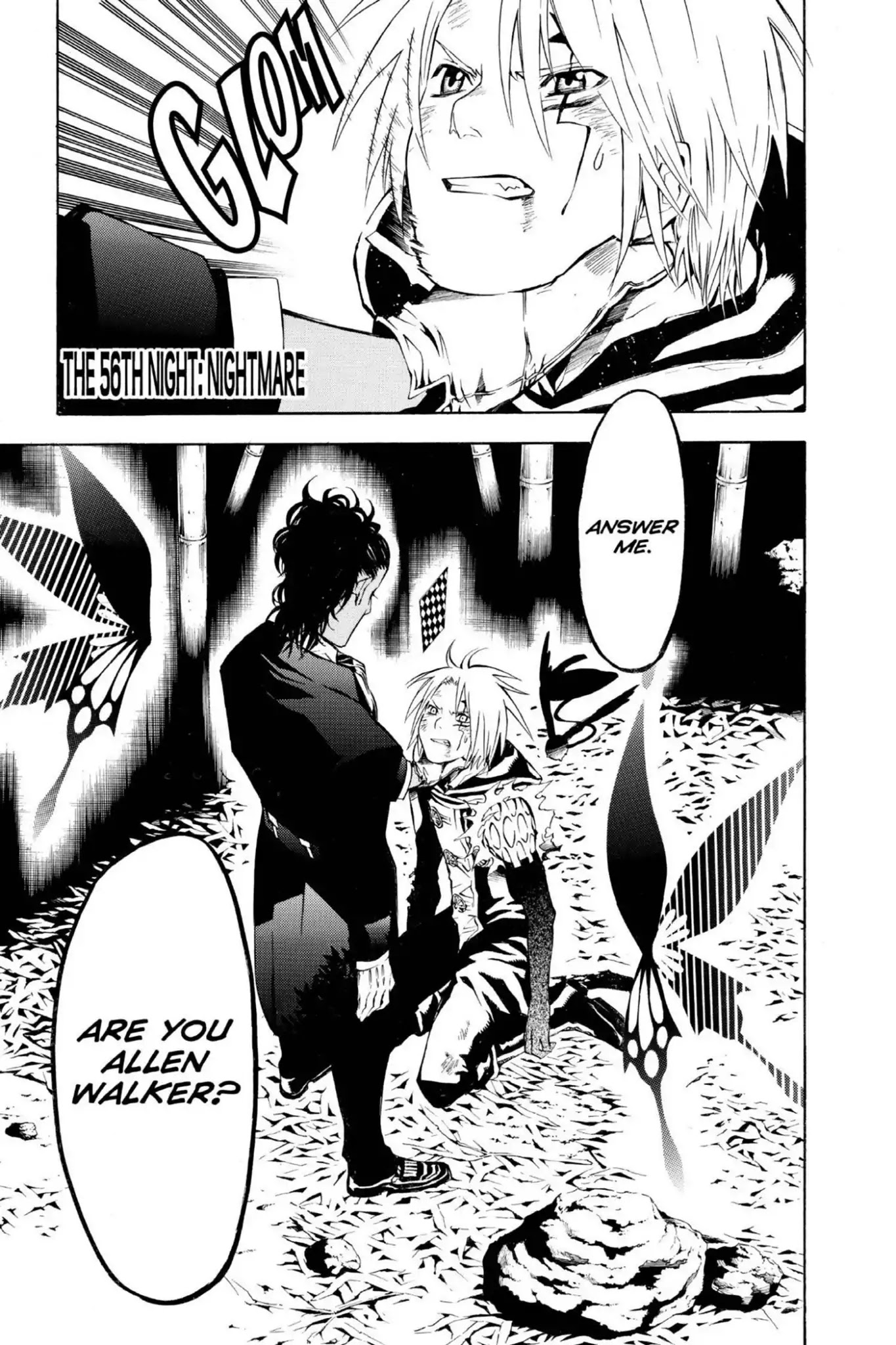 D.Gray-man Chapter 56 page 1 - Chapter 56: Vol.6 The 56th Night: Nightmare