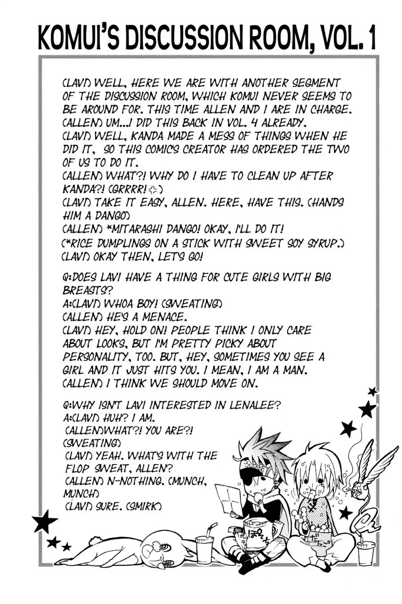 D.Gray-man Chapter 57 page 25 - Chapter 57: Vol.7 The 57th Night: Crossroads