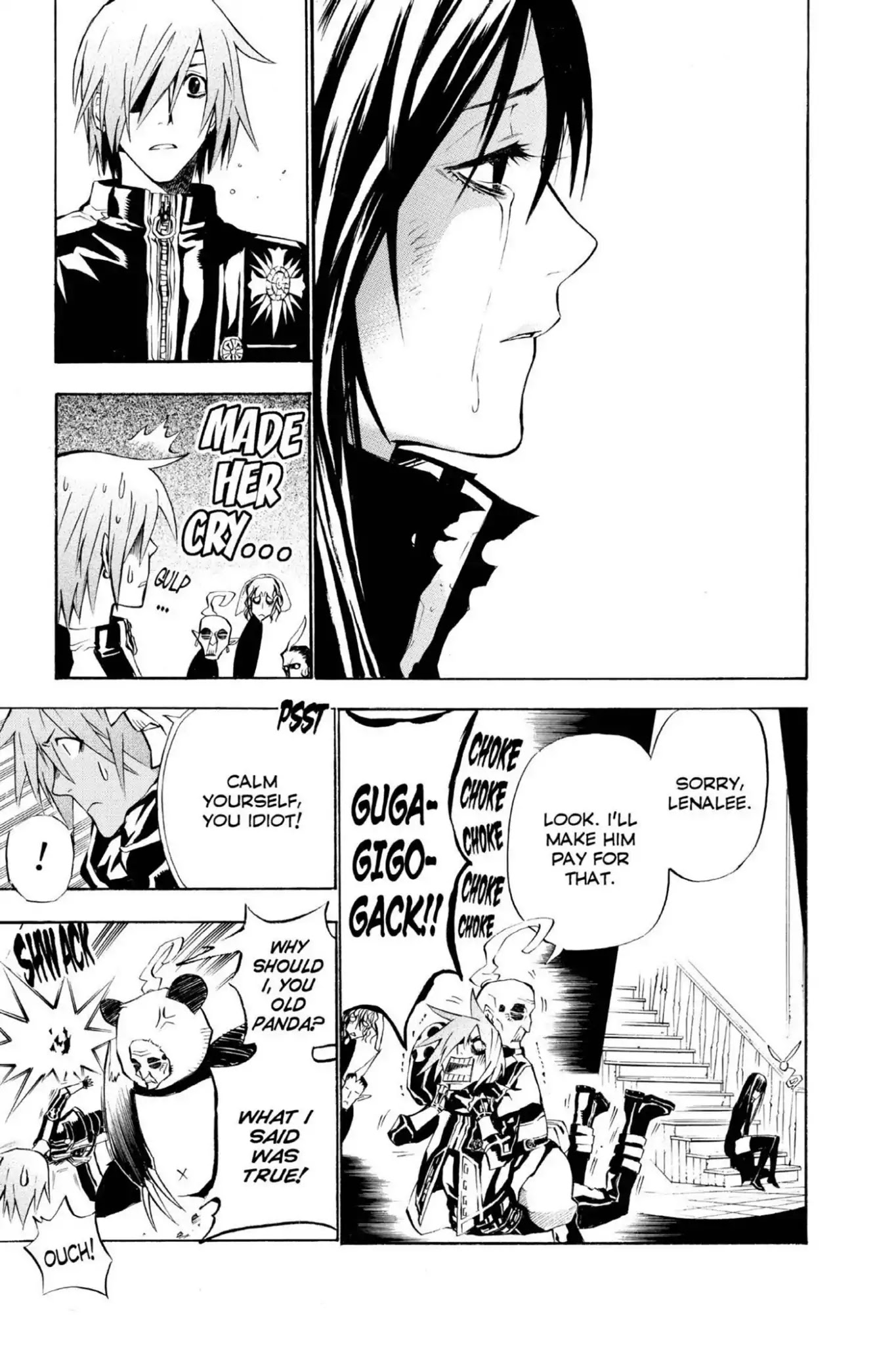 D.Gray-man Chapter 58 page 11 - Chapter 58: Vol.7 The 58th Night: Destroyer of Time
