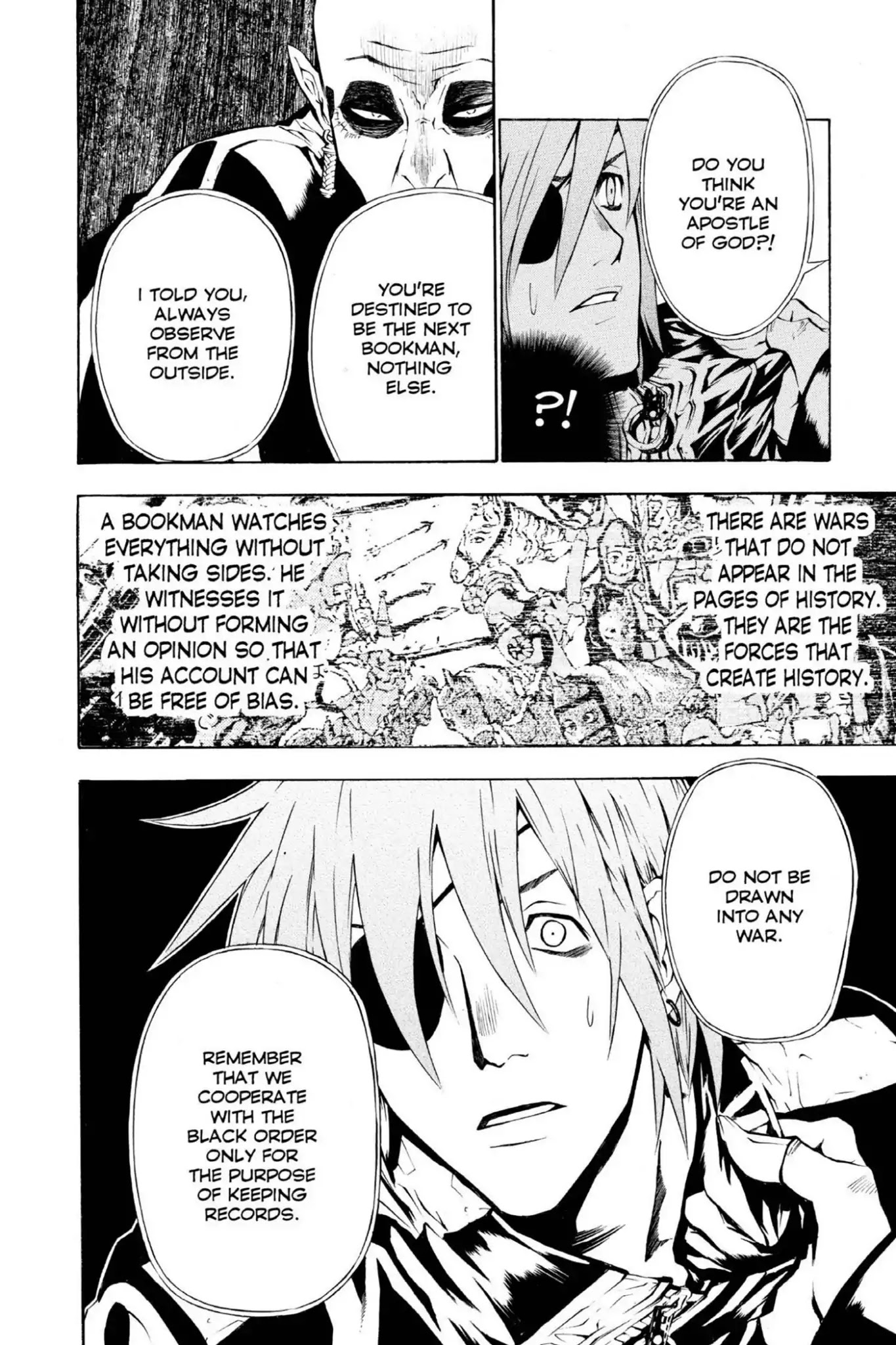 D.Gray-man Chapter 58 page 12 - Chapter 58: Vol.7 The 58th Night: Destroyer of Time