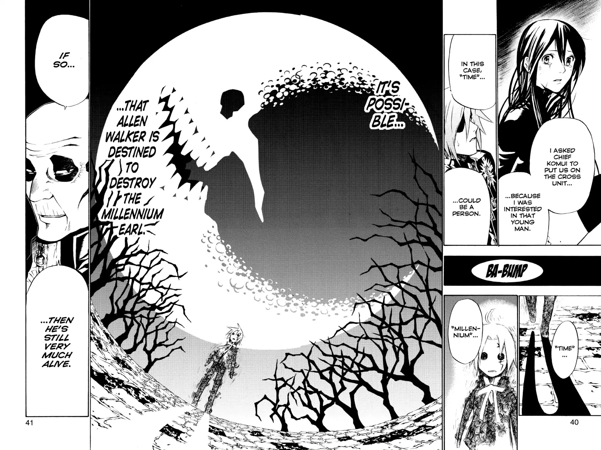D.Gray-man Chapter 58 page 14 - Chapter 58: Vol.7 The 58th Night: Destroyer of Time