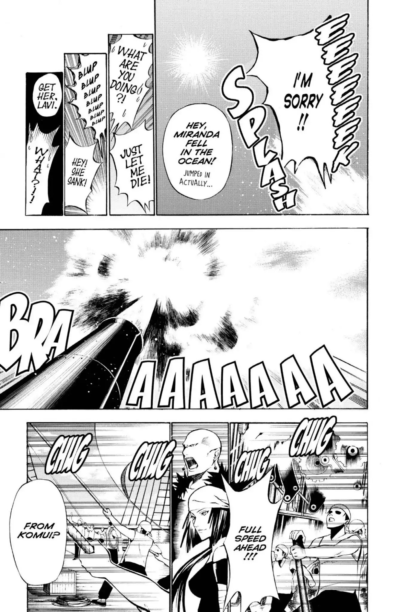 D.Gray-man Chapter 58 page 7 - Chapter 58: Vol.7 The 58th Night: Destroyer of Time