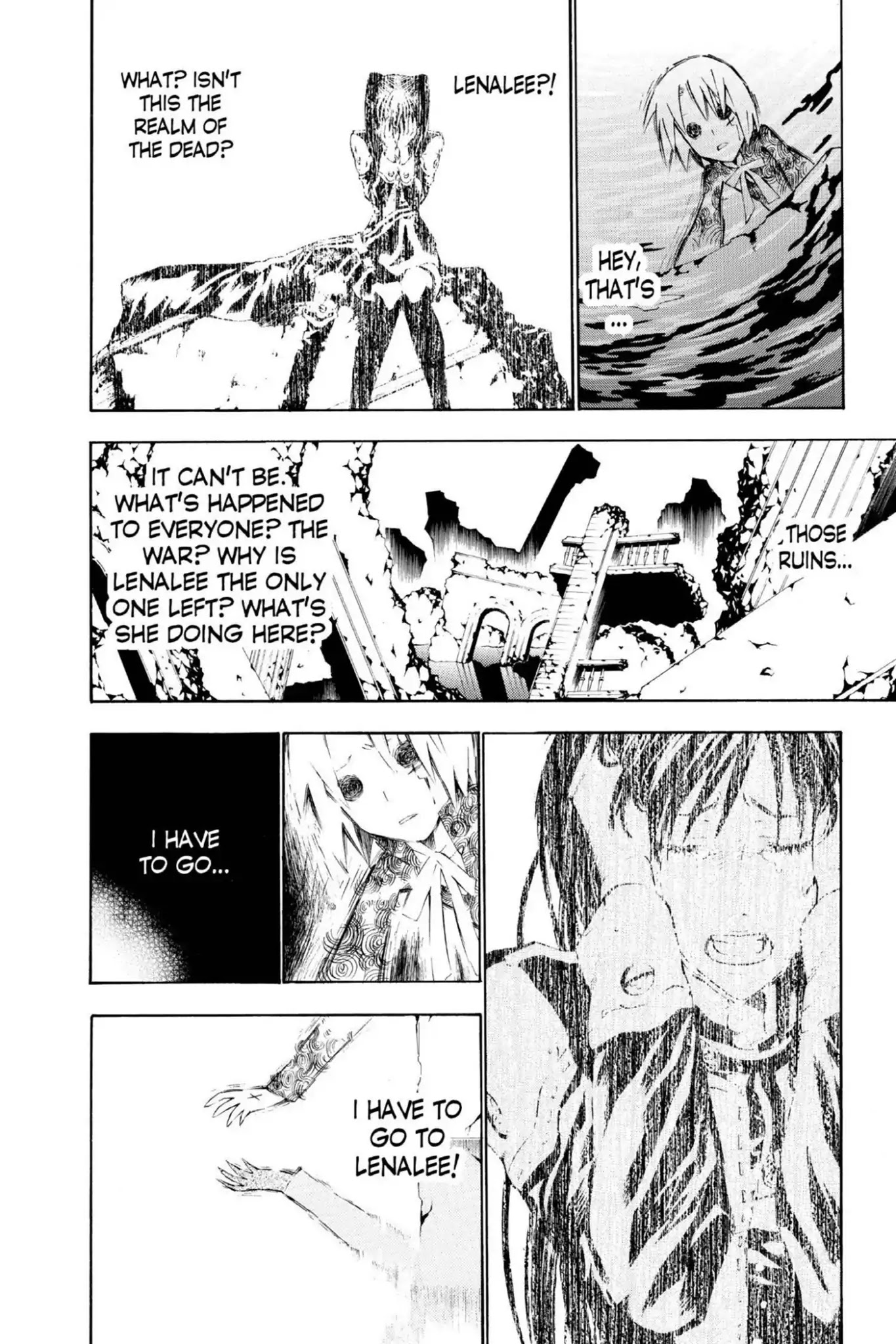 D.Gray-man Chapter 59 page 12 - Chapter 59: Vol.7 The 59th Night: White Heartbeats