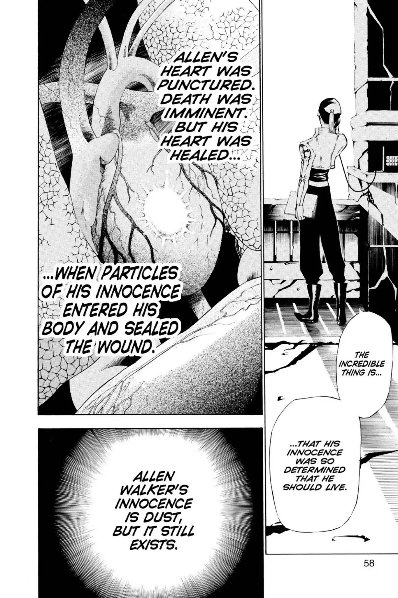 D.Gray-man Chapter 59 page 16 - Chapter 59: Vol.7 The 59th Night: White Heartbeats