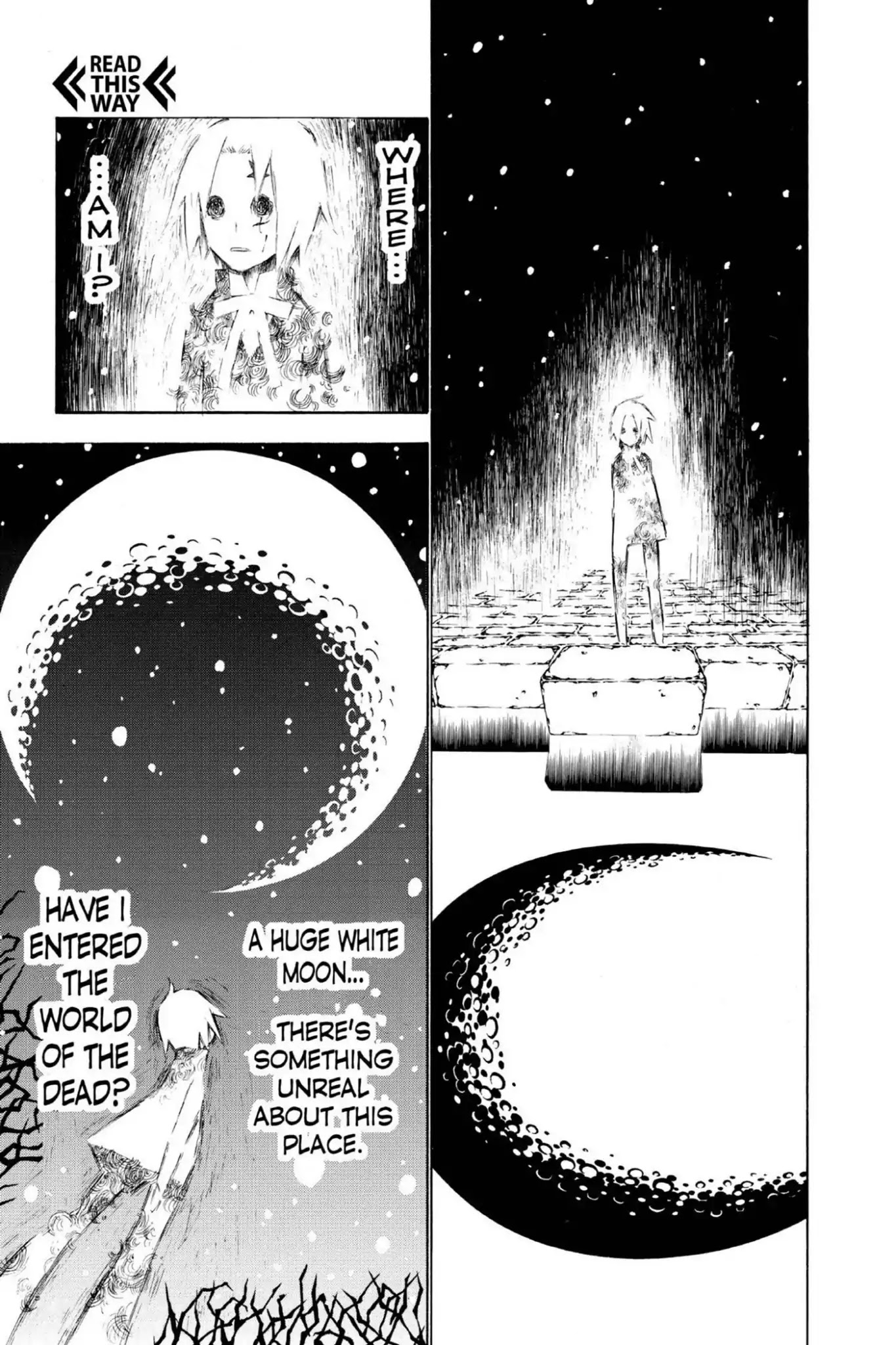 D.Gray-man Chapter 59 page 9 - Chapter 59: Vol.7 The 59th Night: White Heartbeats