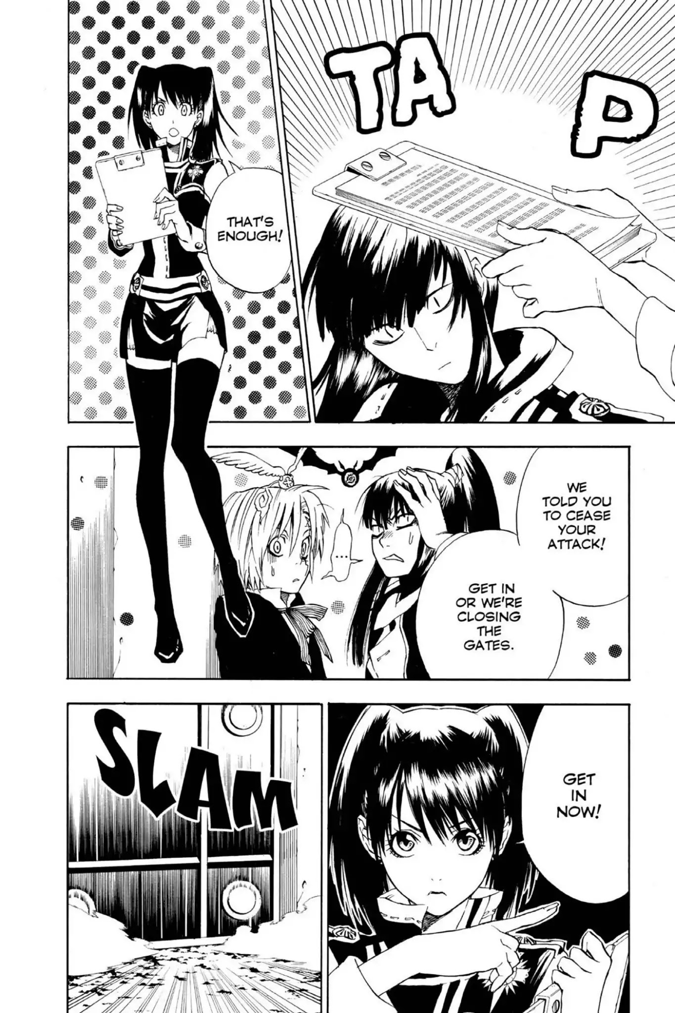 D.Gray-man Chapter 6 page 4 - Chapter 6: Vol.1 The 6th Night: Admittance to the Castle