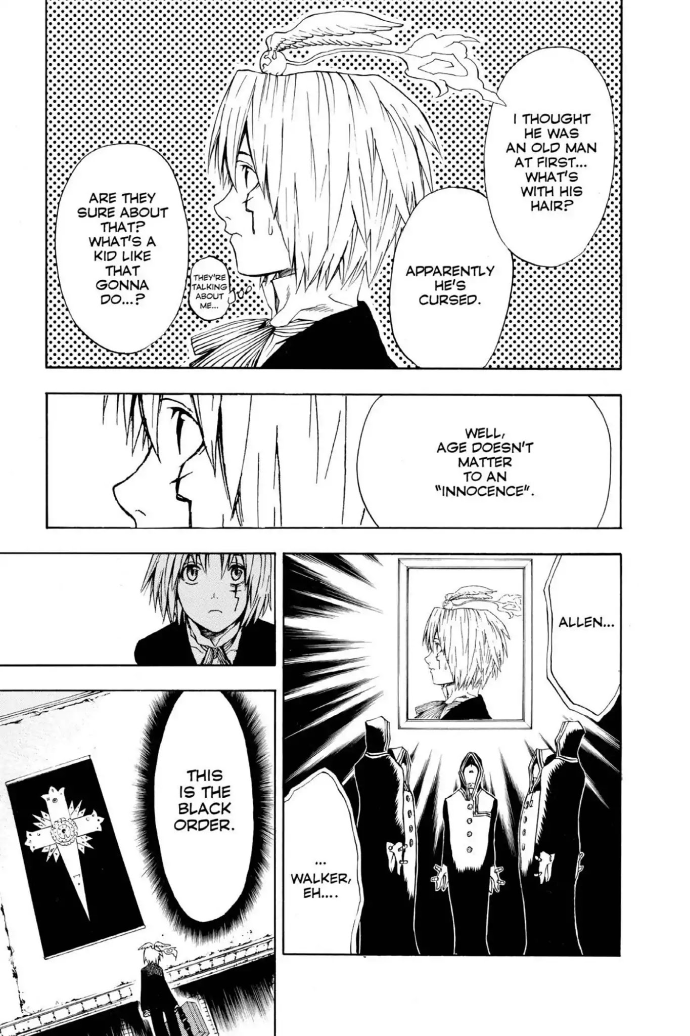 D.Gray-man Chapter 6 page 7 - Chapter 6: Vol.1 The 6th Night: Admittance to the Castle