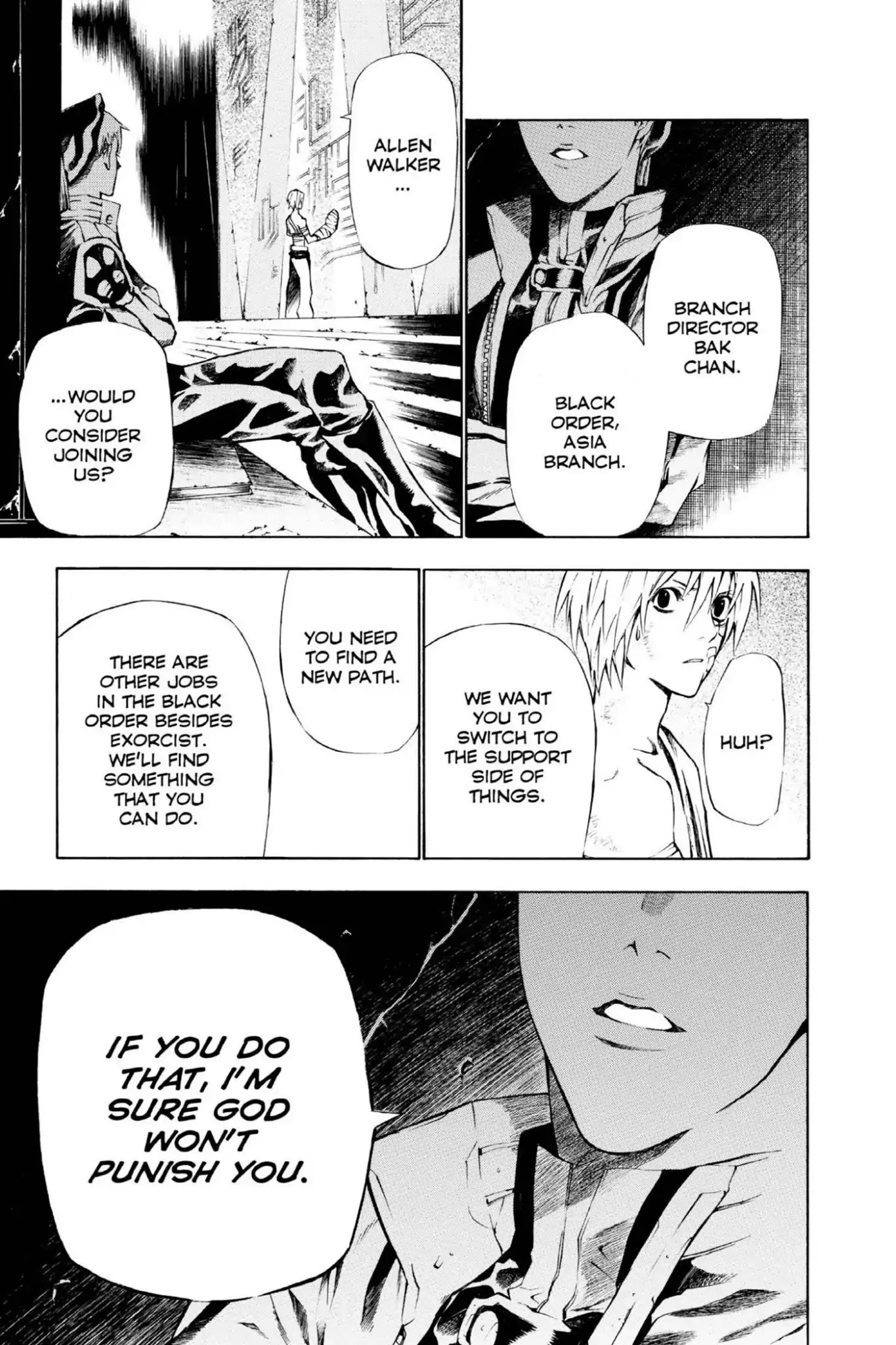 D.Gray-man Chapter 60 page 11 - Chapter 60: Vol.7 The 60th Night: The Sworn Path