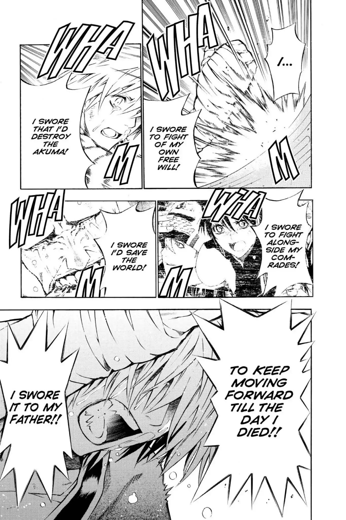 D.Gray-man Chapter 60 page 13 - Chapter 60: Vol.7 The 60th Night: The Sworn Path