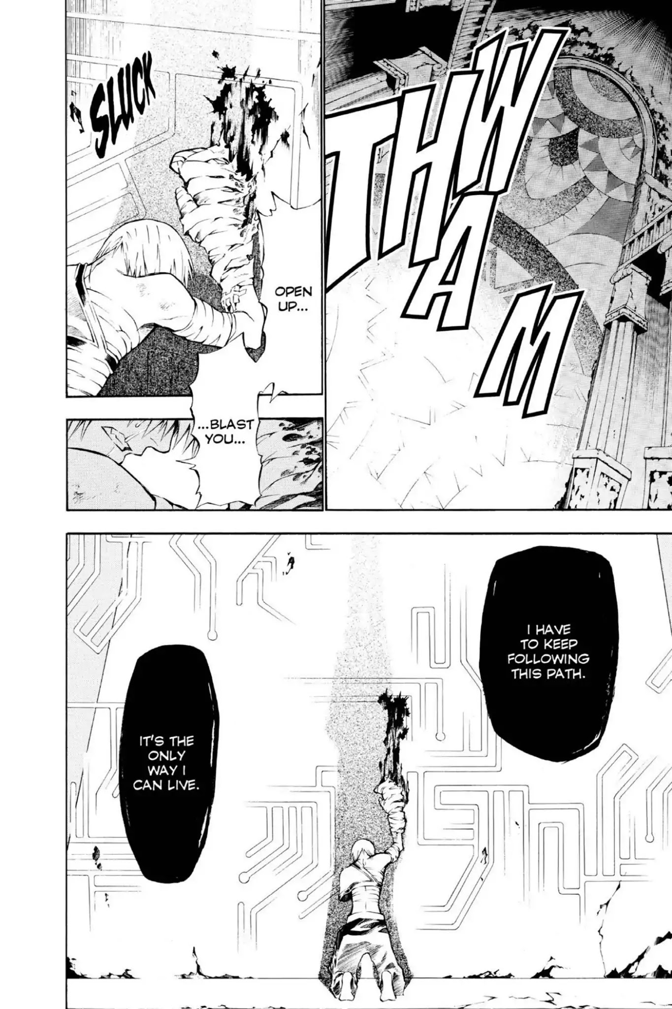 D.Gray-man Chapter 60 page 14 - Chapter 60: Vol.7 The 60th Night: The Sworn Path