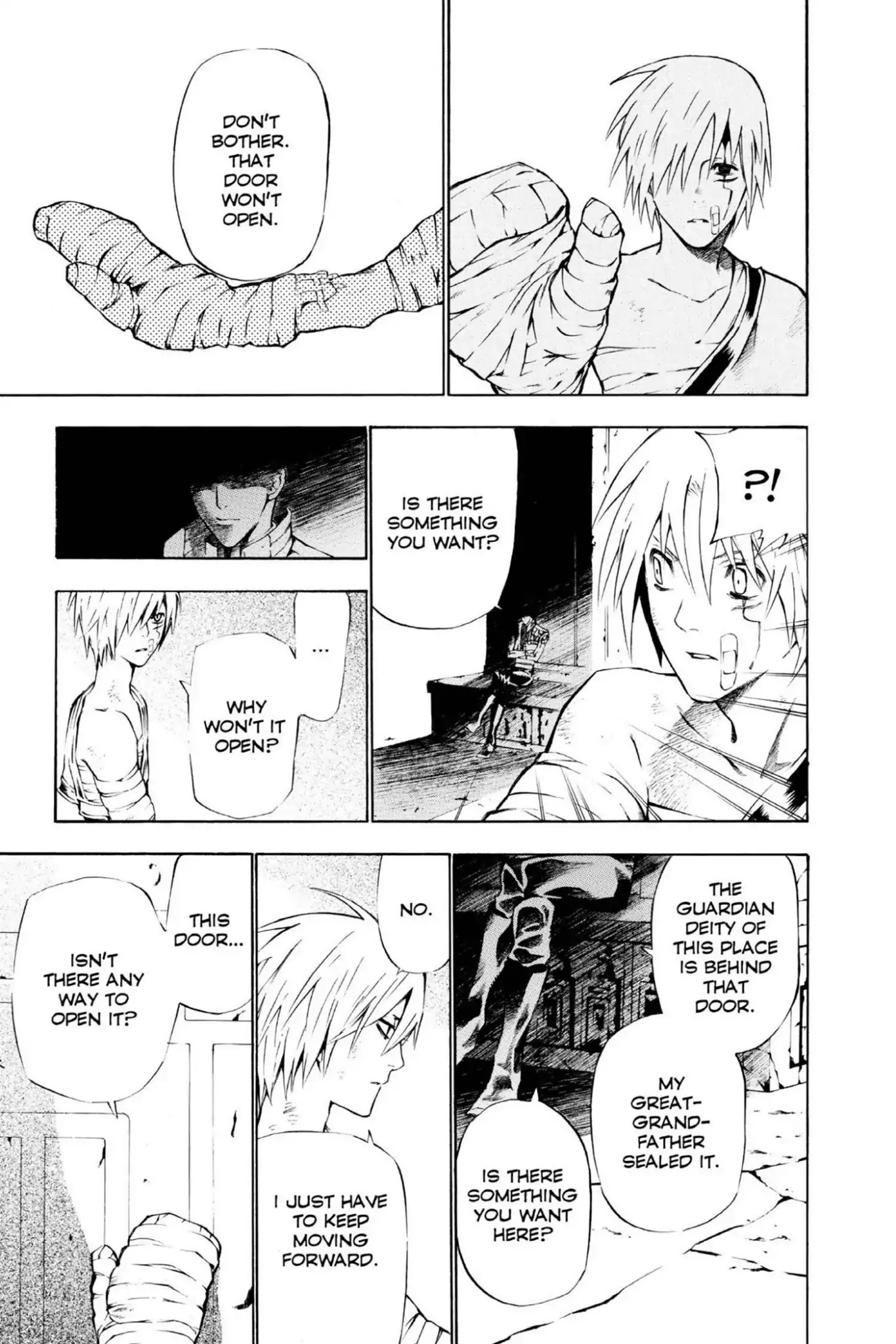 D.Gray-man Chapter 60 page 9 - Chapter 60: Vol.7 The 60th Night: The Sworn Path