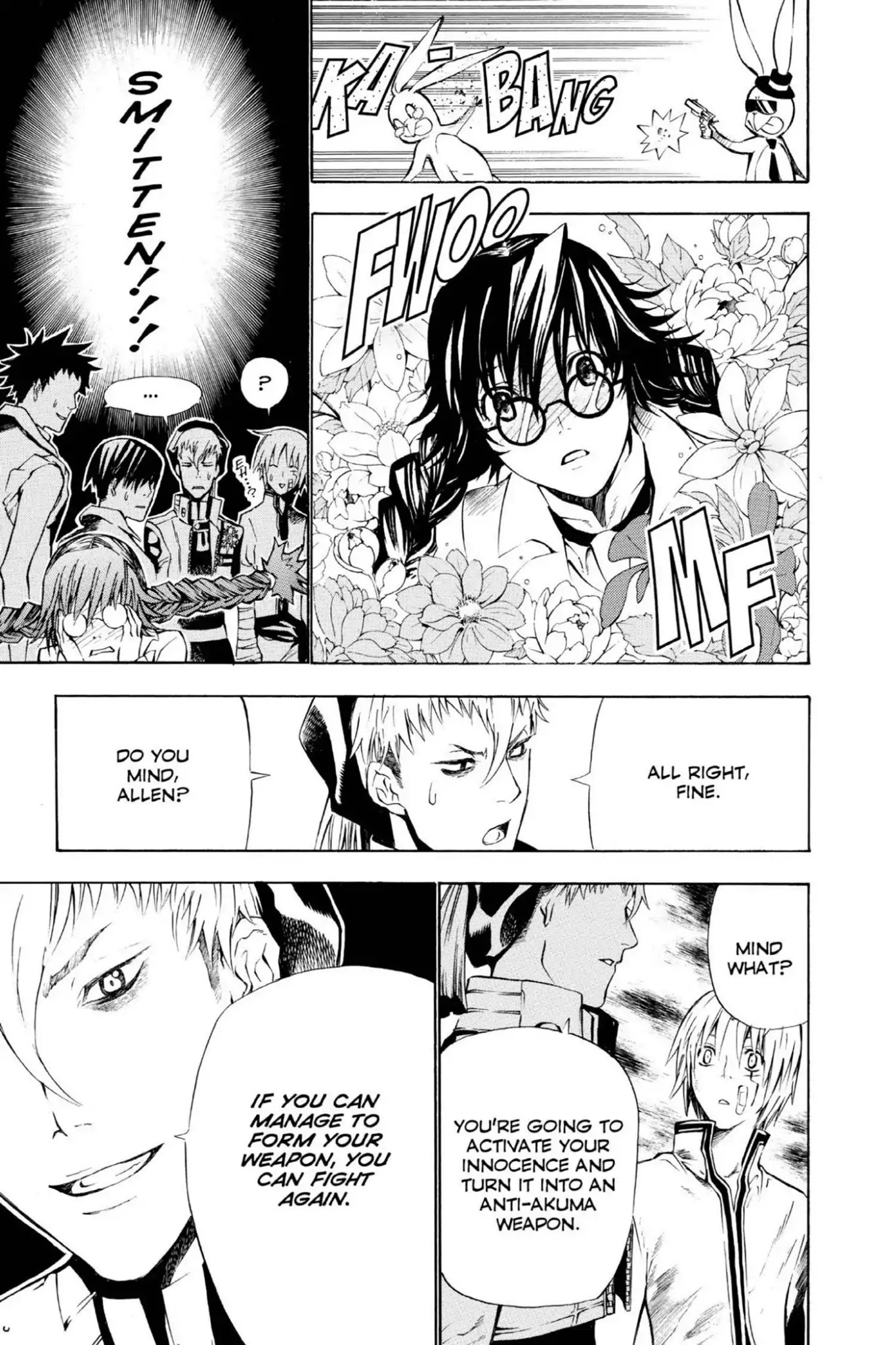 D.Gray-man Chapter 61 page 11 - Chapter 61: Vol.7 The 61st Night: Left Arm