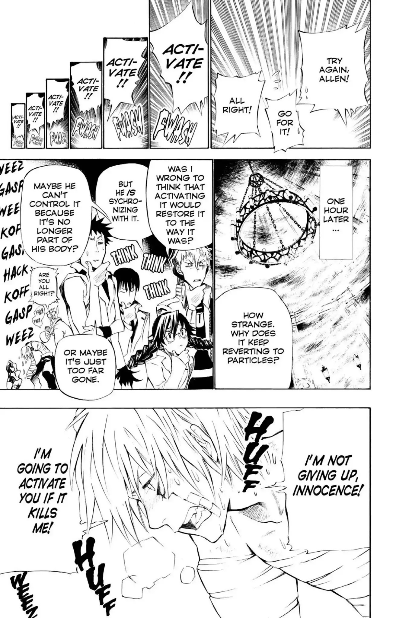 D.Gray-man Chapter 61 page 16 - Chapter 61: Vol.7 The 61st Night: Left Arm