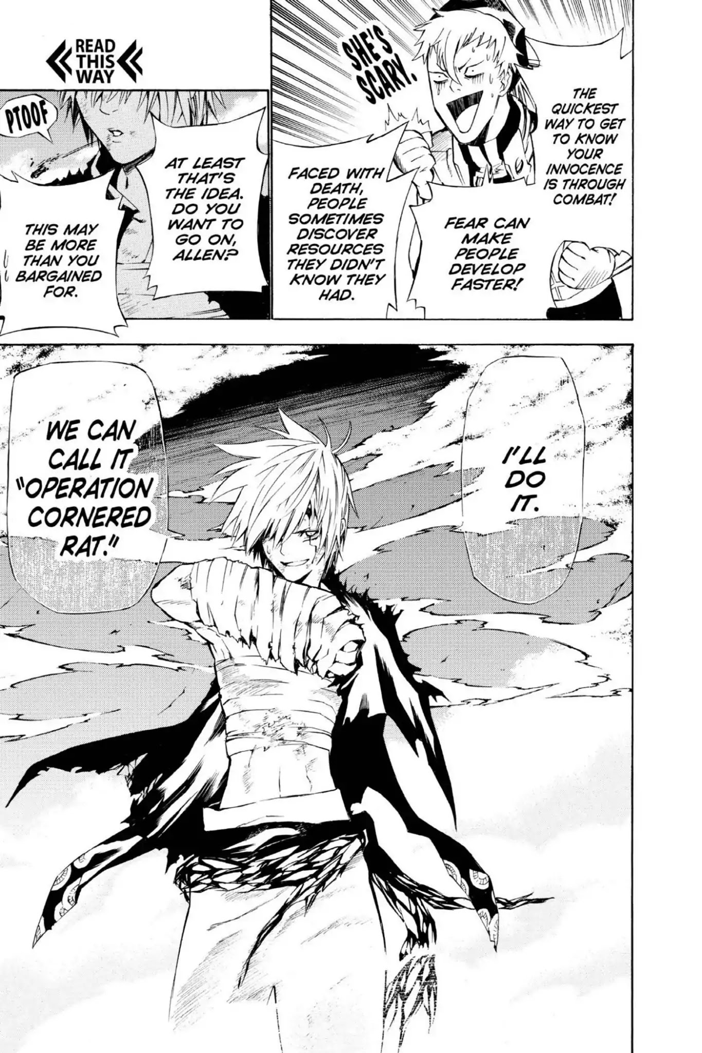 D.Gray-man Chapter 62 page 17 - Chapter 62: Vol.7 The 62nd Night: Operation