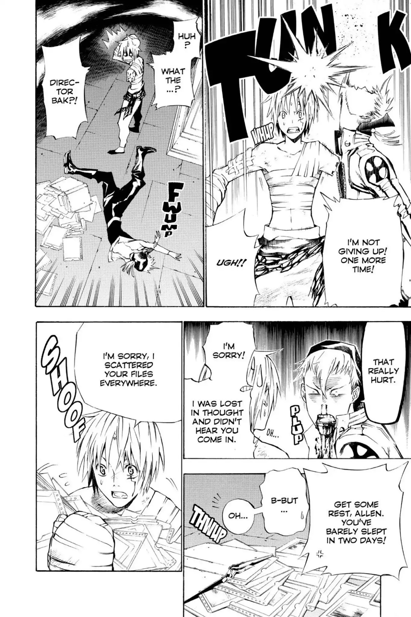 D.Gray-man Chapter 62 page 6 - Chapter 62: Vol.7 The 62nd Night: Operation