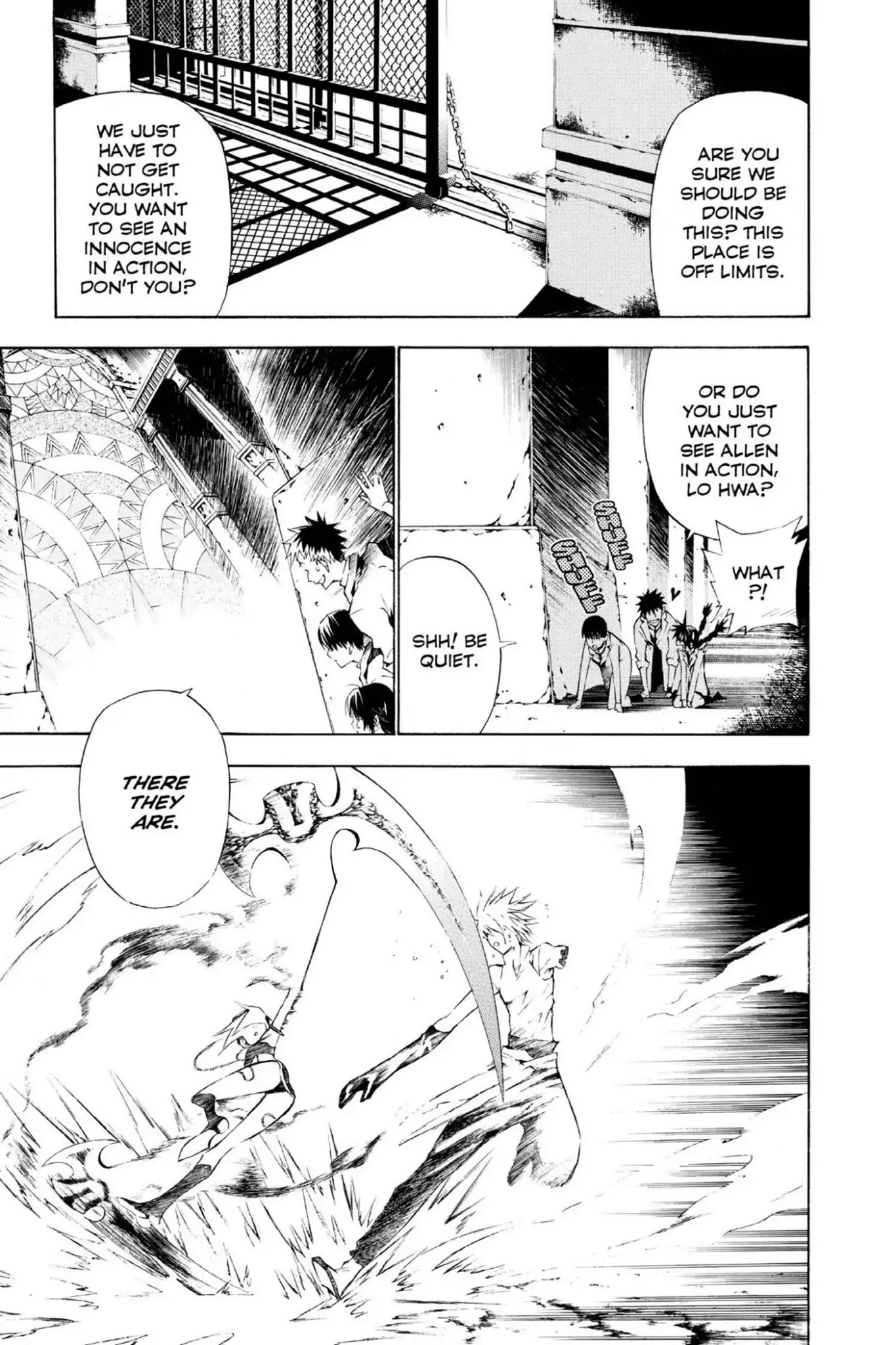 D.Gray-man Chapter 63 page 3 - Chapter 63: Vol.7 The 63rd Night: Dark and Stormy Skies