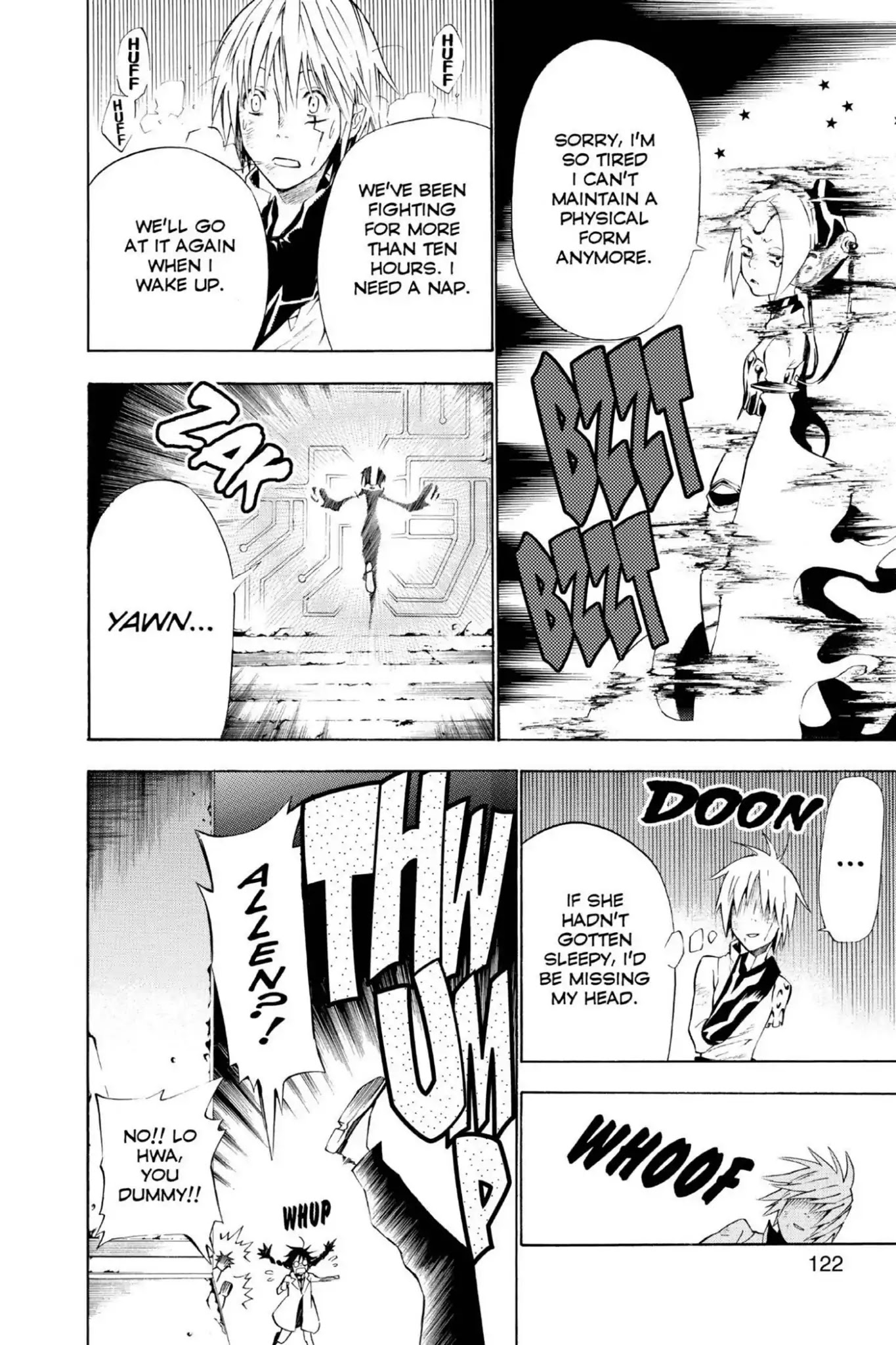 D.Gray-man Chapter 63 page 8 - Chapter 63: Vol.7 The 63rd Night: Dark and Stormy Skies