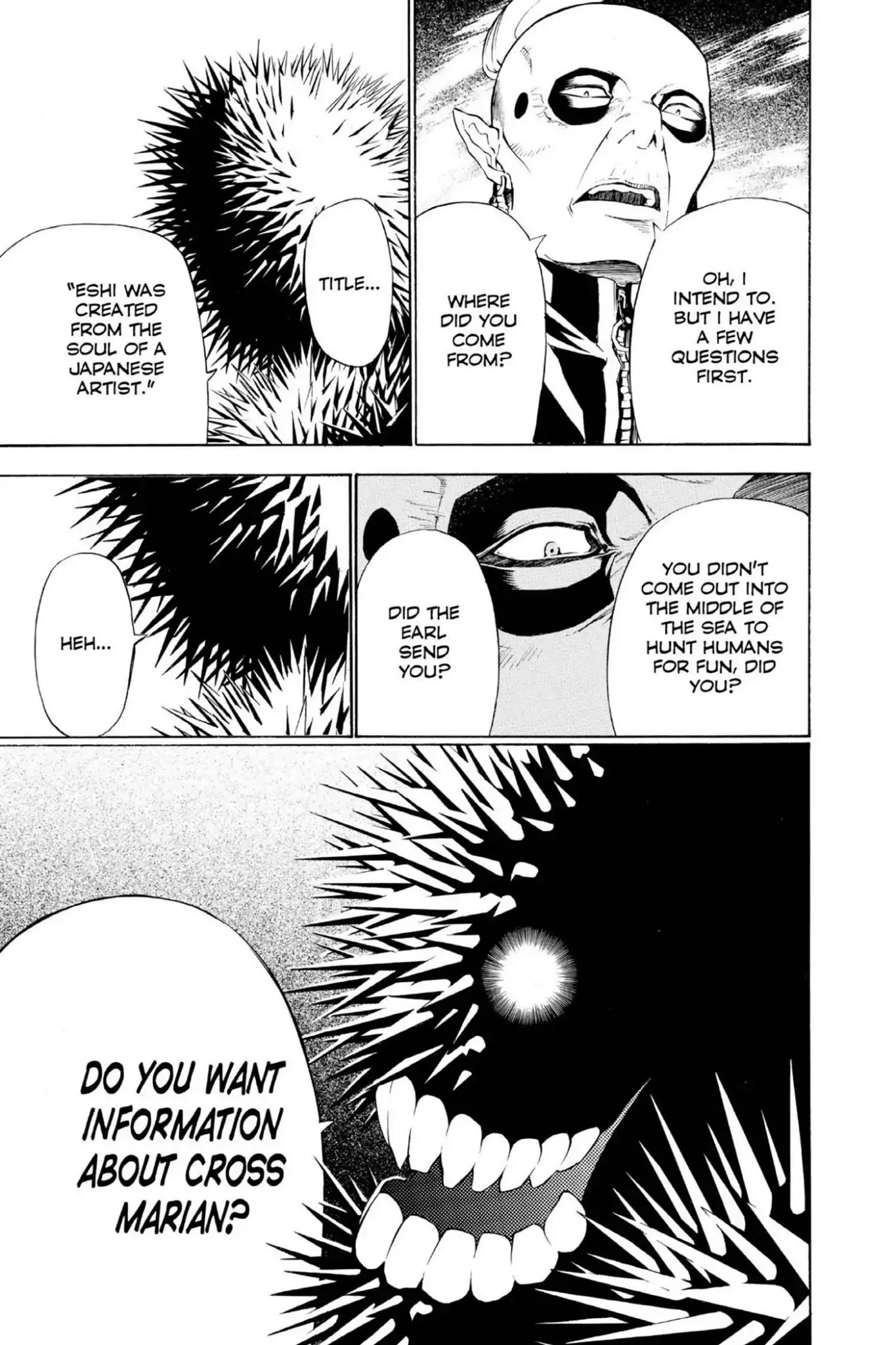 D.Gray-man Chapter 65 page 8 - Chapter 65: Vol.7 The 65th Night: Title
