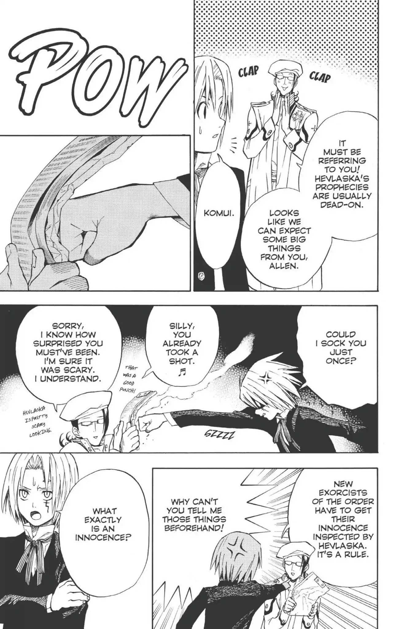 D.Gray-man Chapter 7 page 7 - Chapter 7: Vol.1 The 7th Night: Revelation and Destiny