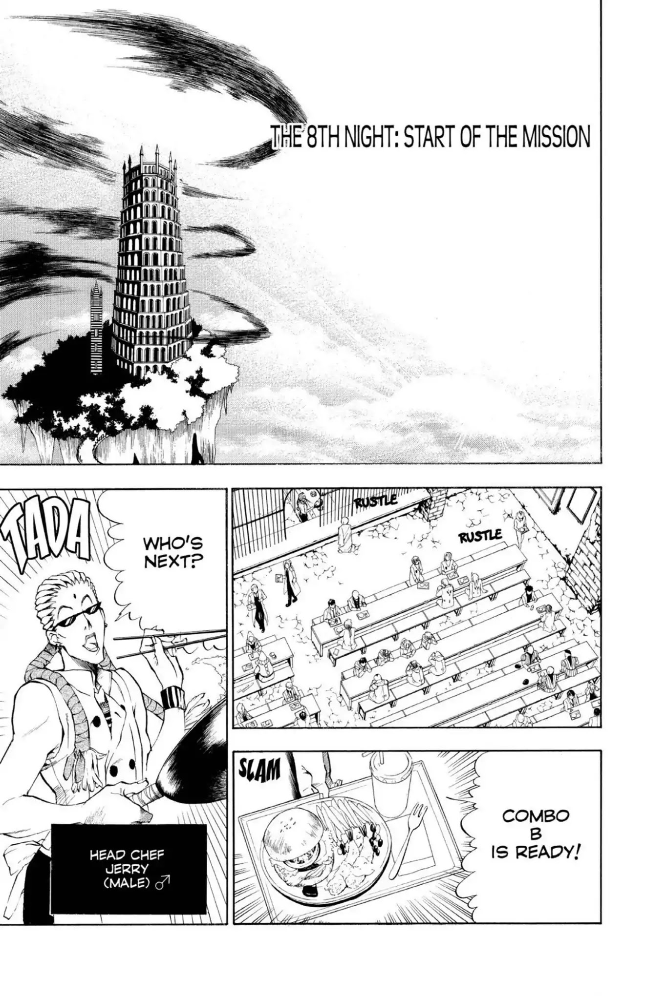 D.Gray-man Chapter 8 page 10 - Chapter 8: Vol.2 The 8th Night: Start of the Mission