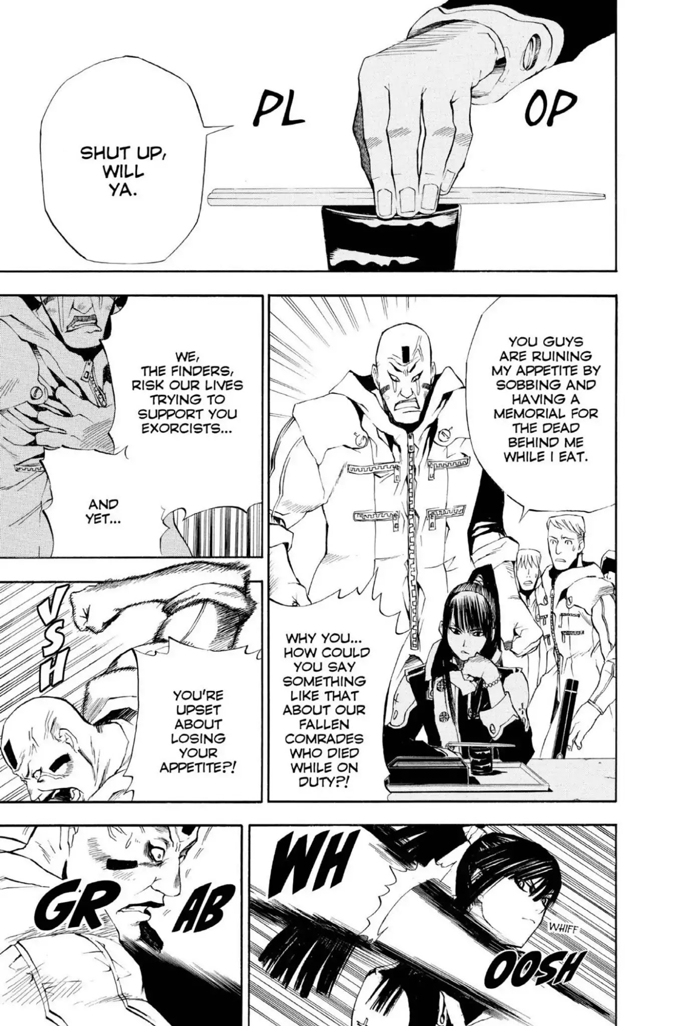 D.Gray-man Chapter 8 page 12 - Chapter 8: Vol.2 The 8th Night: Start of the Mission