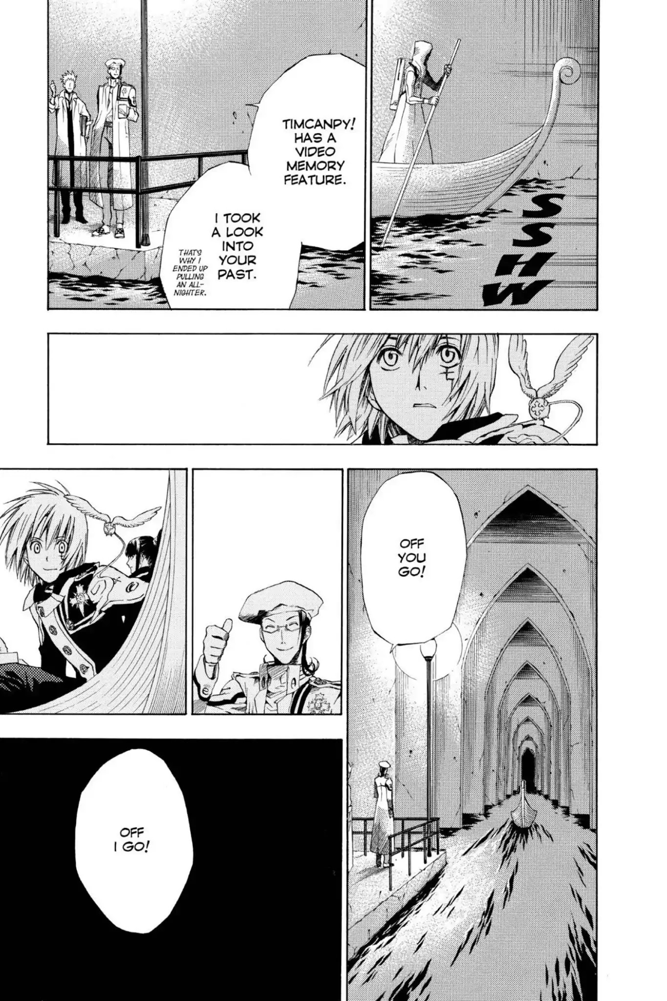 D.Gray-man Chapter 8 page 20 - Chapter 8: Vol.2 The 8th Night: Start of the Mission