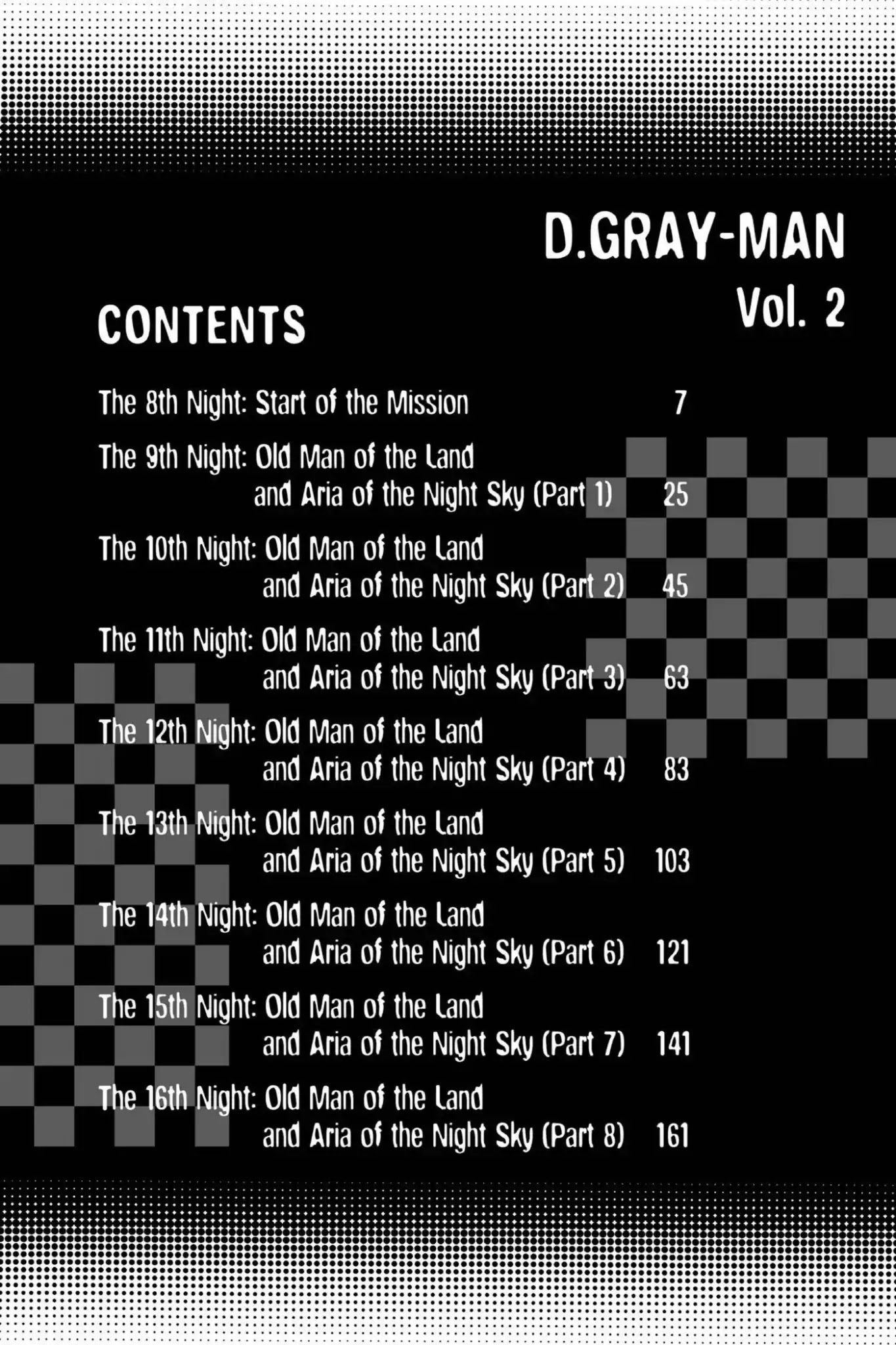 D.Gray-man Chapter 8 page 7 - Chapter 8: Vol.2 The 8th Night: Start of the Mission