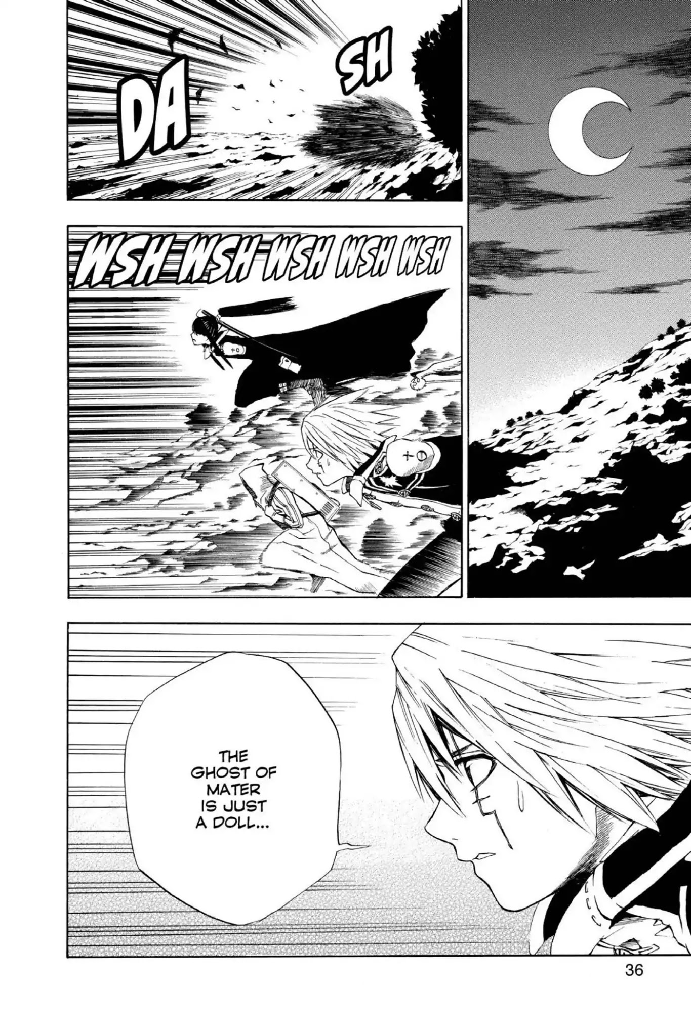 D.Gray-man Chapter 9 page 12 - Chapter 9: Vol.2 The 9th Night: Old Man of the Land and Aria of the Night Sky (Part 1)