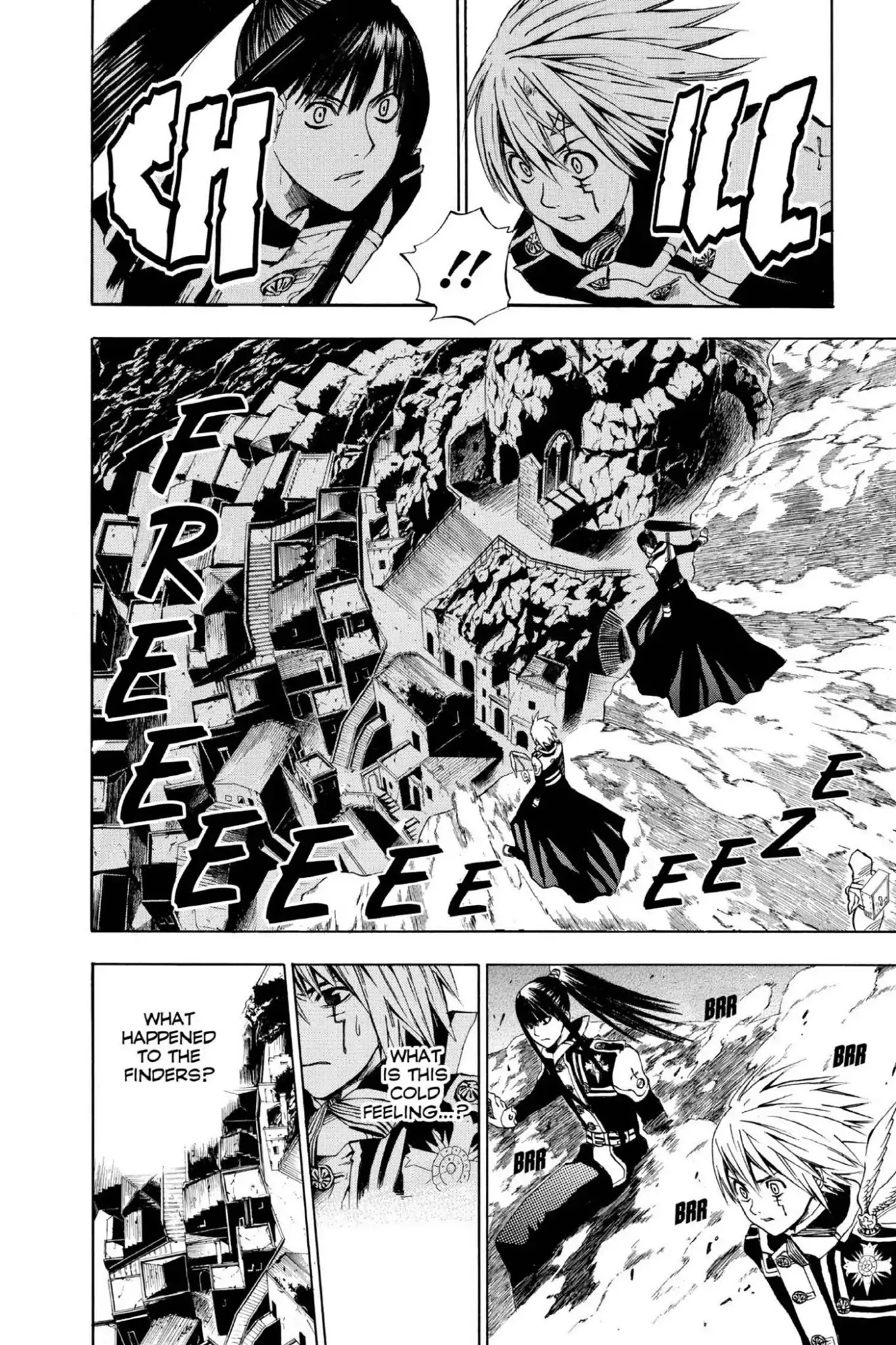 D.Gray-man Chapter 9 page 14 - Chapter 9: Vol.2 The 9th Night: Old Man of the Land and Aria of the Night Sky (Part 1)