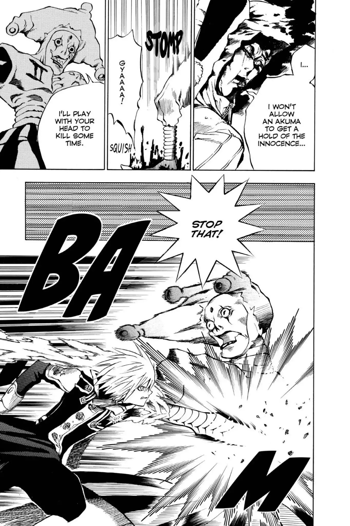 D.Gray-man Chapter 9 page 17 - Chapter 9: Vol.2 The 9th Night: Old Man of the Land and Aria of the Night Sky (Part 1)