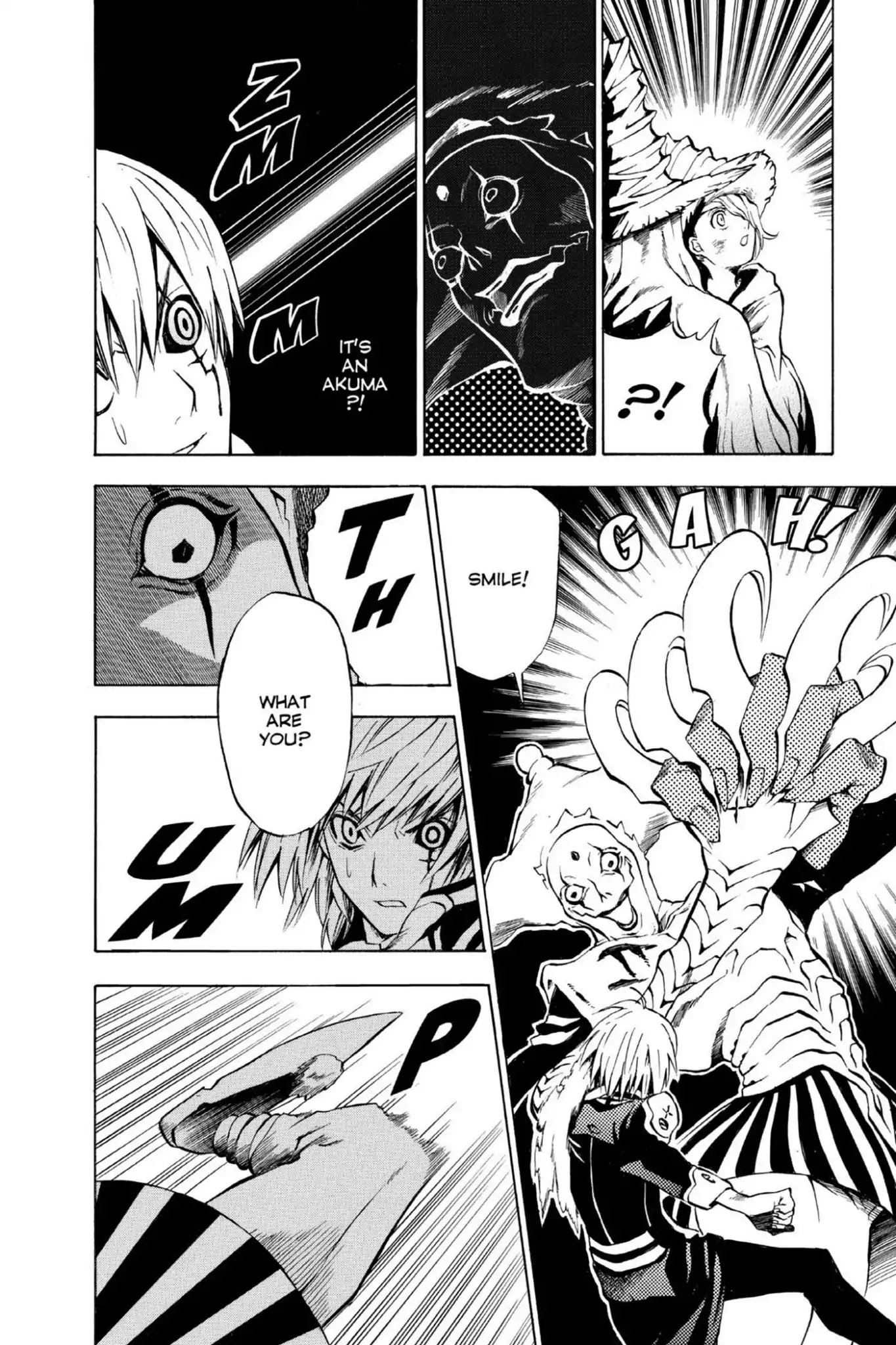 D.Gray-man Chapter 9 page 18 - Chapter 9: Vol.2 The 9th Night: Old Man of the Land and Aria of the Night Sky (Part 1)