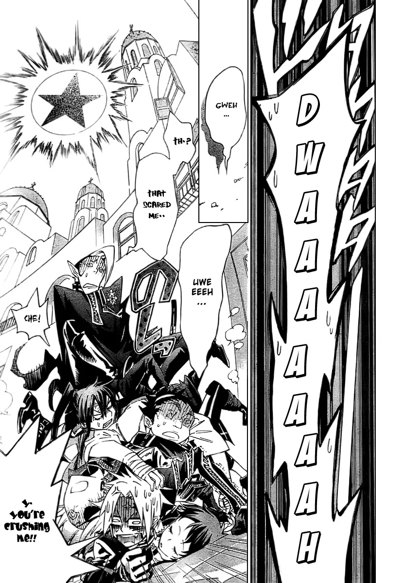 D.Gray-man Chapter 90 page 8 - Chapter 90: The 90th Night: The Bell Signifying the Falling of the Curtains Does...