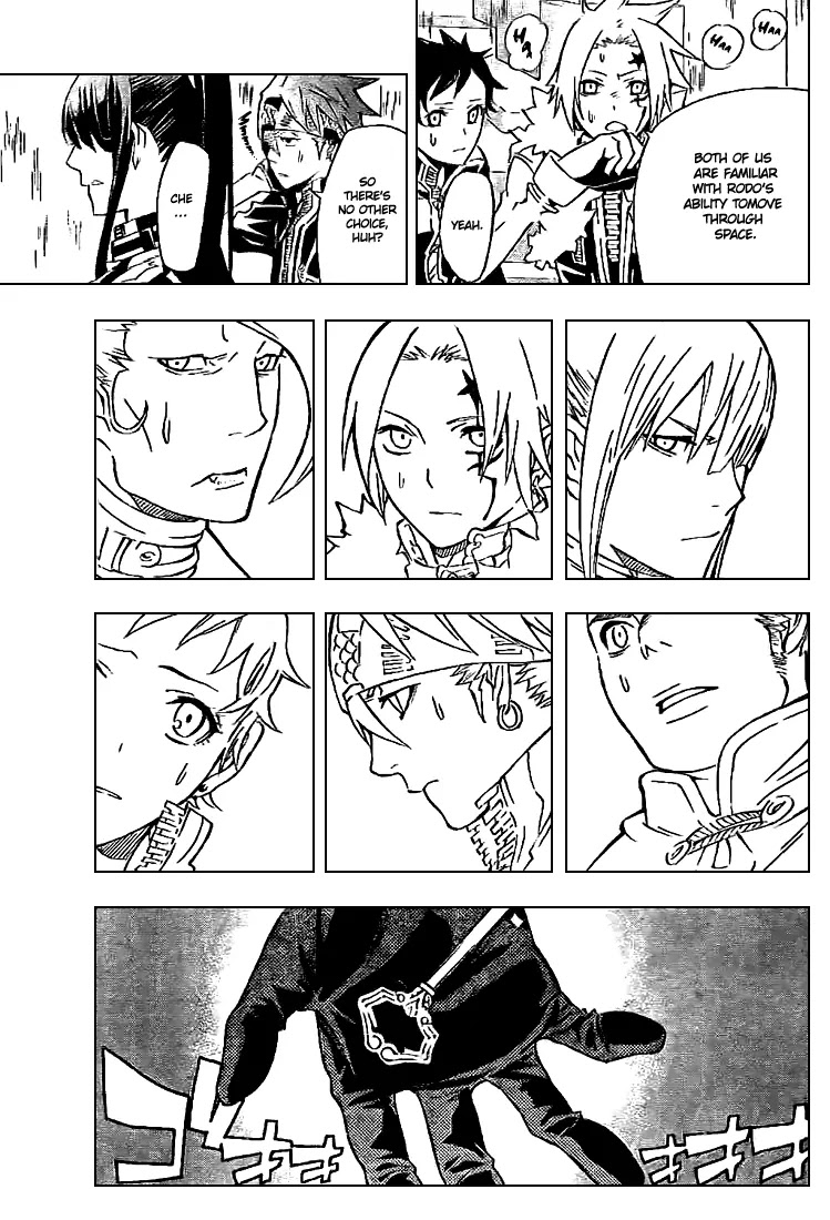 D.Gray-man Chapter 91 page 13 - Chapter 91: The 91st Night: A Key and 4 Doors