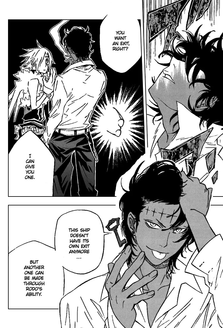 D.Gray-man Chapter 91 page 6 - Chapter 91: The 91st Night: A Key and 4 Doors