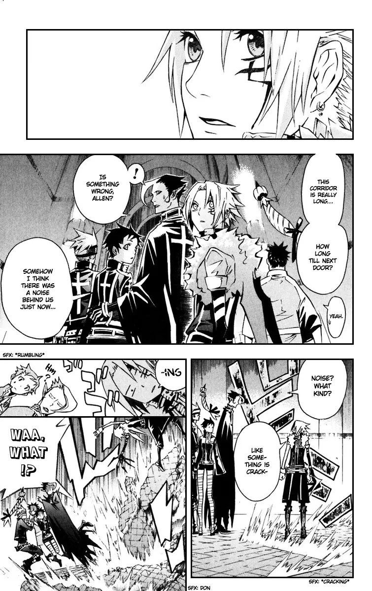 D.Gray-man Chapter 98 page 15 - Chapter 98: The 98th Night: Twin's Room