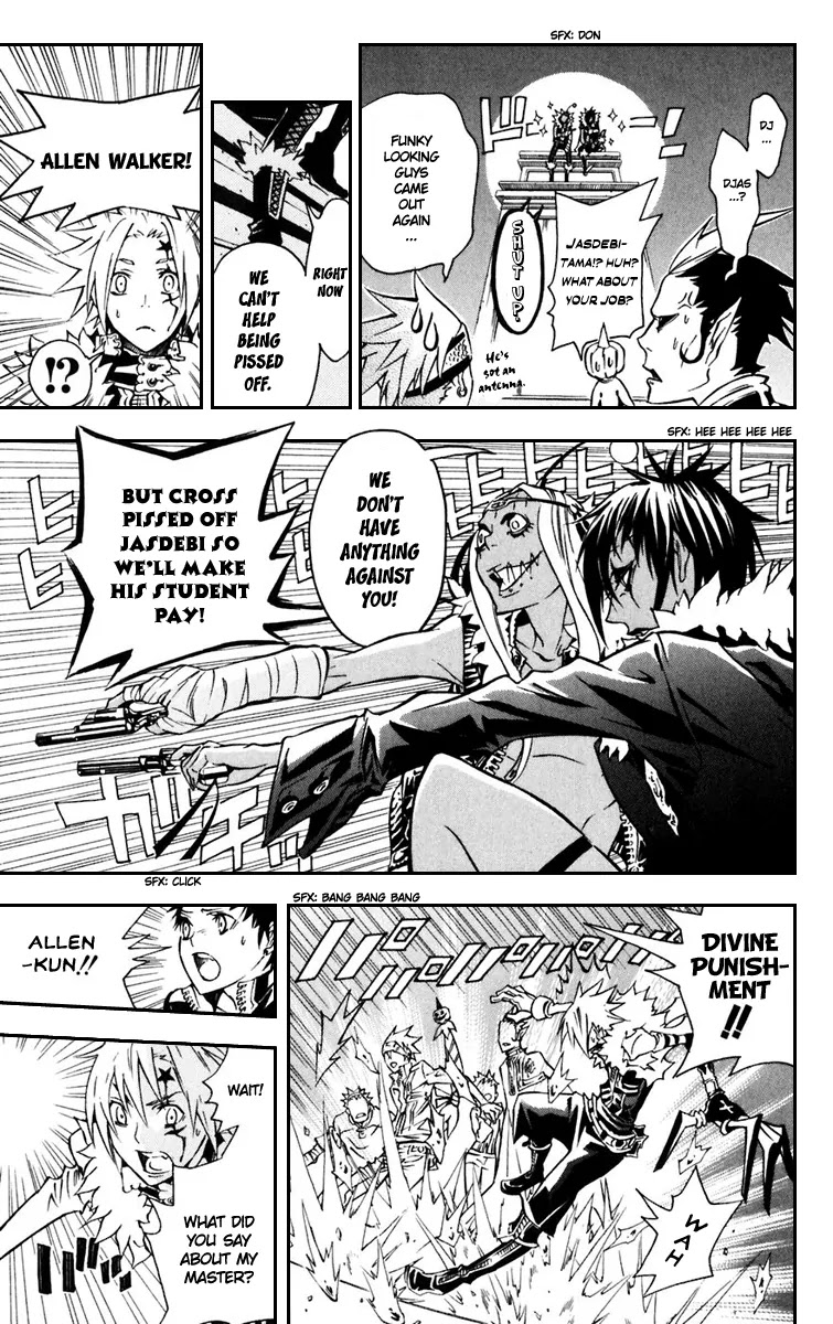 D.Gray-man Chapter 98 page 21 - Chapter 98: The 98th Night: Twin's Room