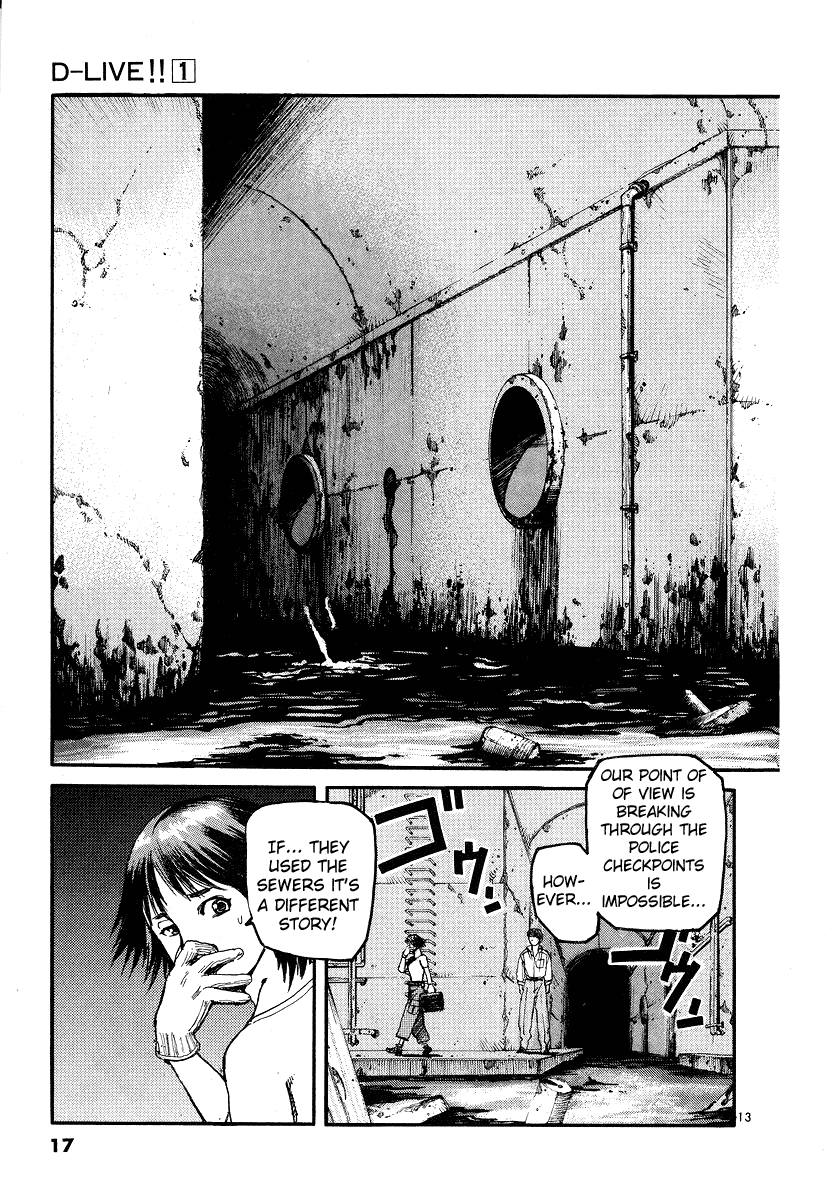 D-Live!! Chapter 1 page 18 - Chapter 1: Episode 1 - Underground Water Supply 1