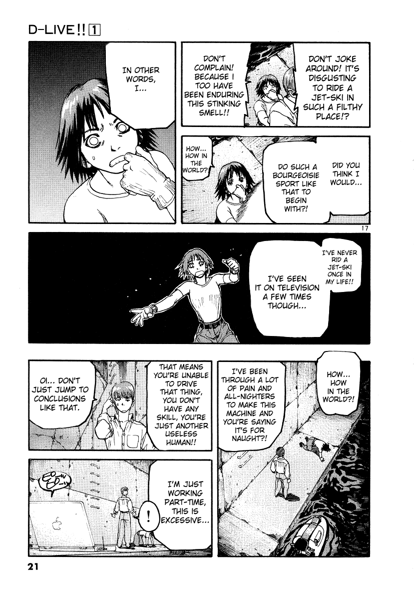 D-Live!! Chapter 1 page 22 - Chapter 1: Episode 1 - Underground Water Supply 1