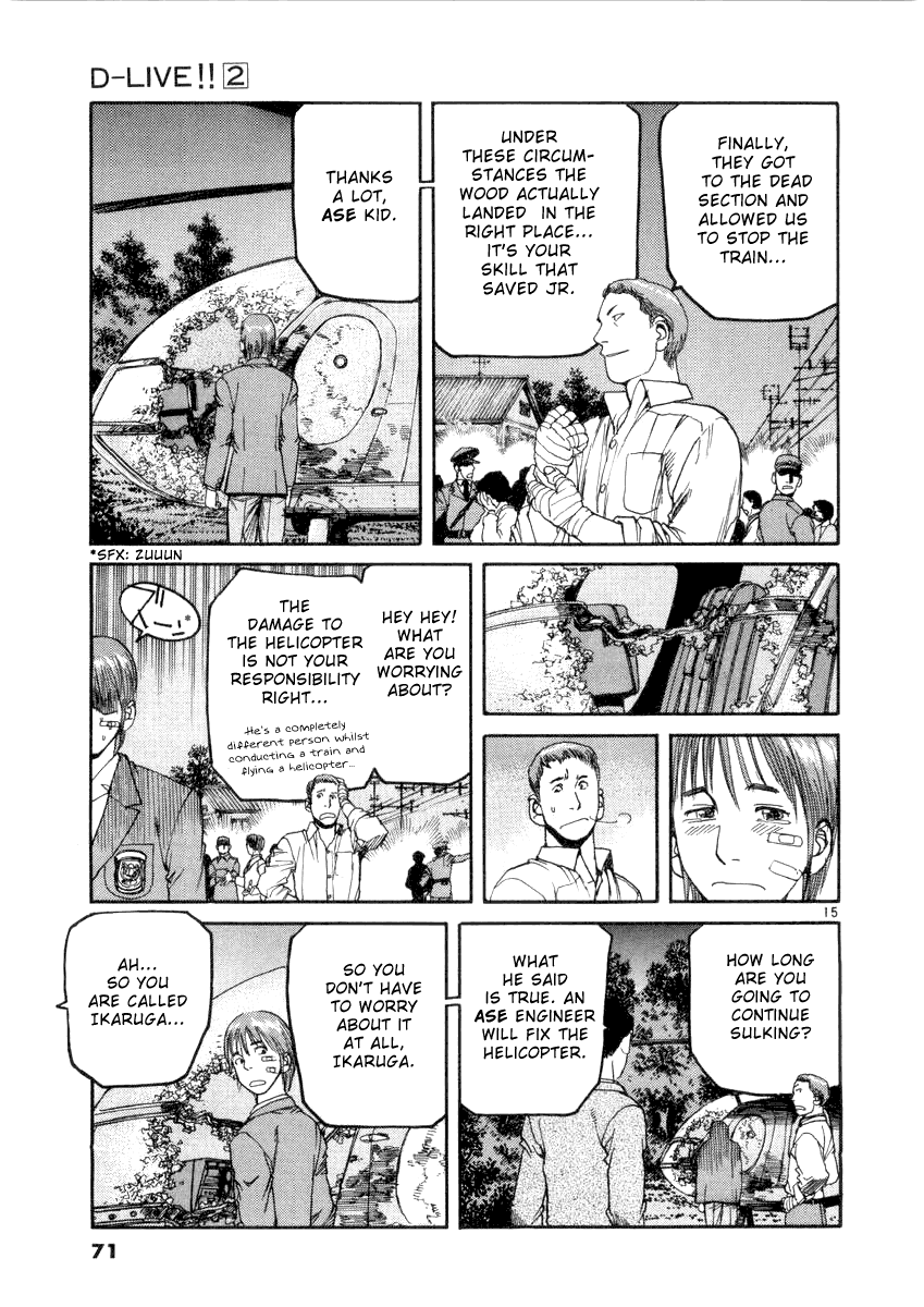 D-Live!! Chapter 13 page 15 - Chapter 13: Episode 4 - Rush Hour 4
