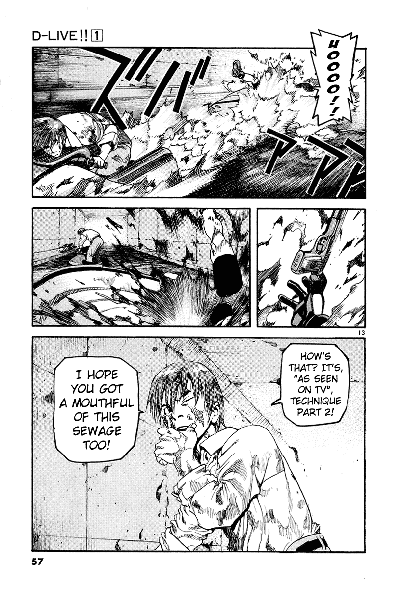 D-Live!! Chapter 2 page 13 - Chapter 2: Episode 1 - Underground Water Supply 2